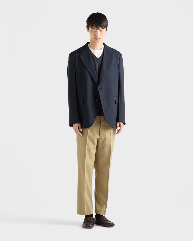 Prada Single-breasted cashmere jacket outlook