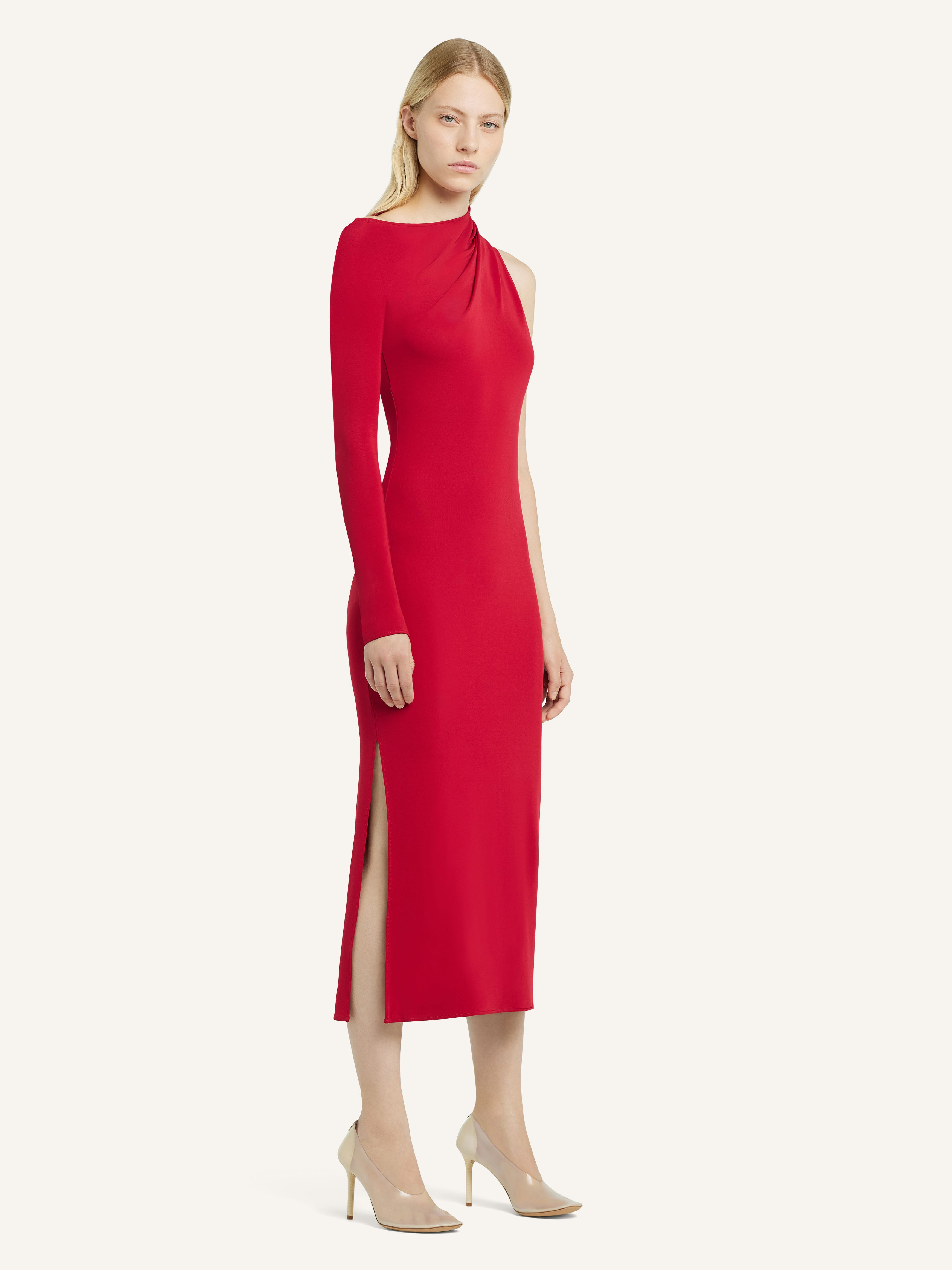 ASYMMETRIC LONG DRESS - 3