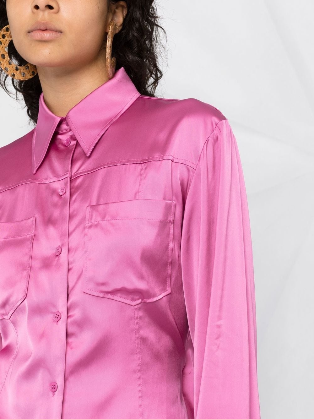 open-back shirt - 5