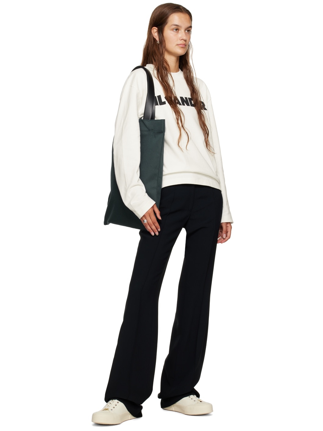 Off-White Cap Toe High-Top Sneakers - 5