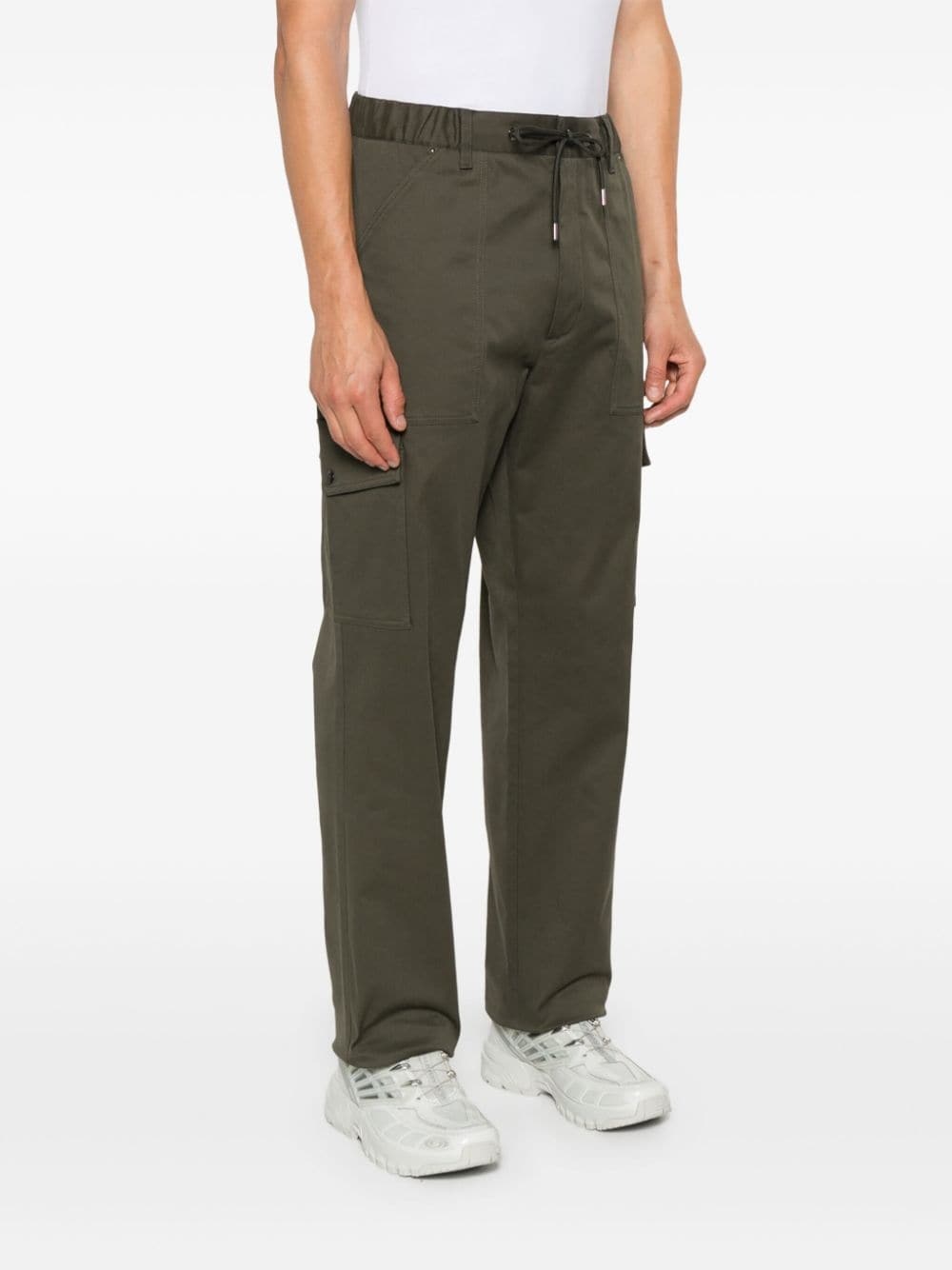 logo-patch trouser - 3