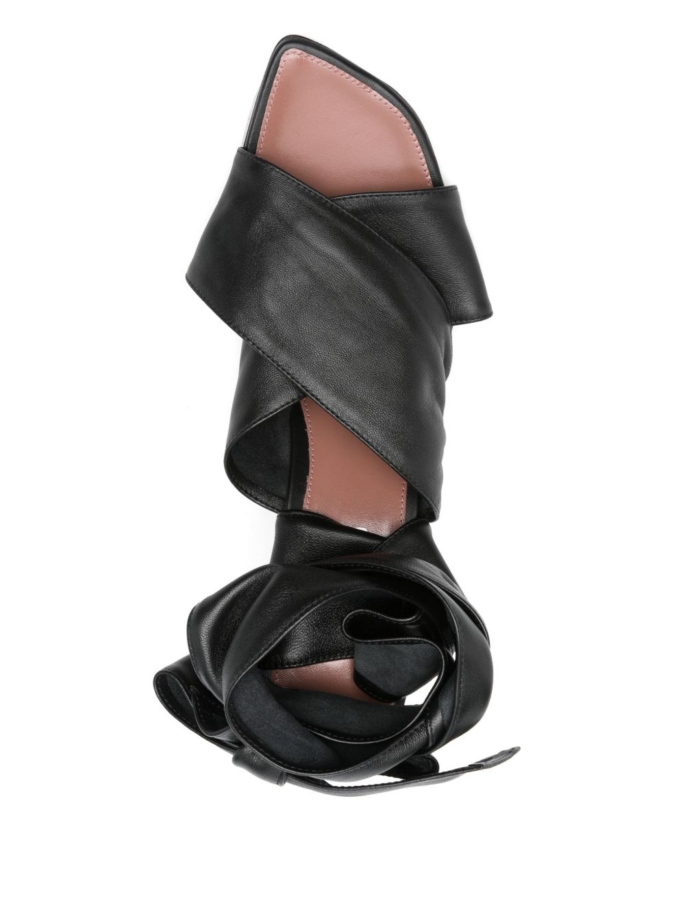 70mm leather sandals - 4