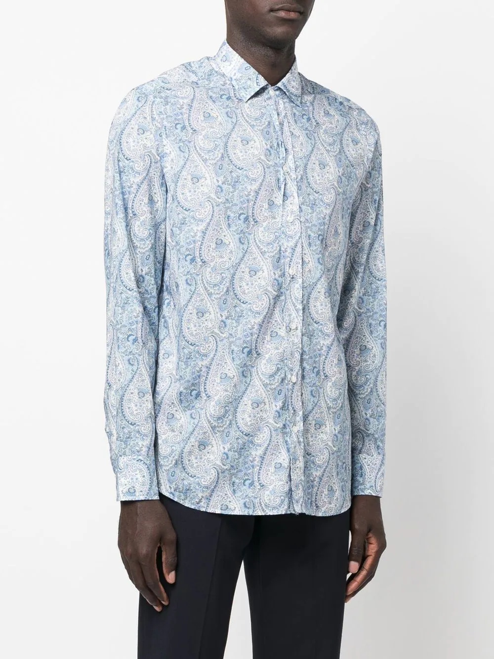 paisley-print long-sleeve shirt - 3