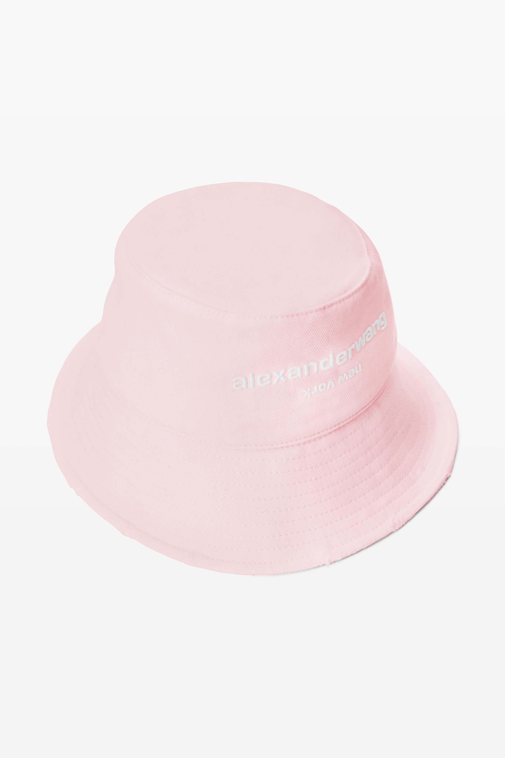 Distressed Logo Bucket Hat - 3