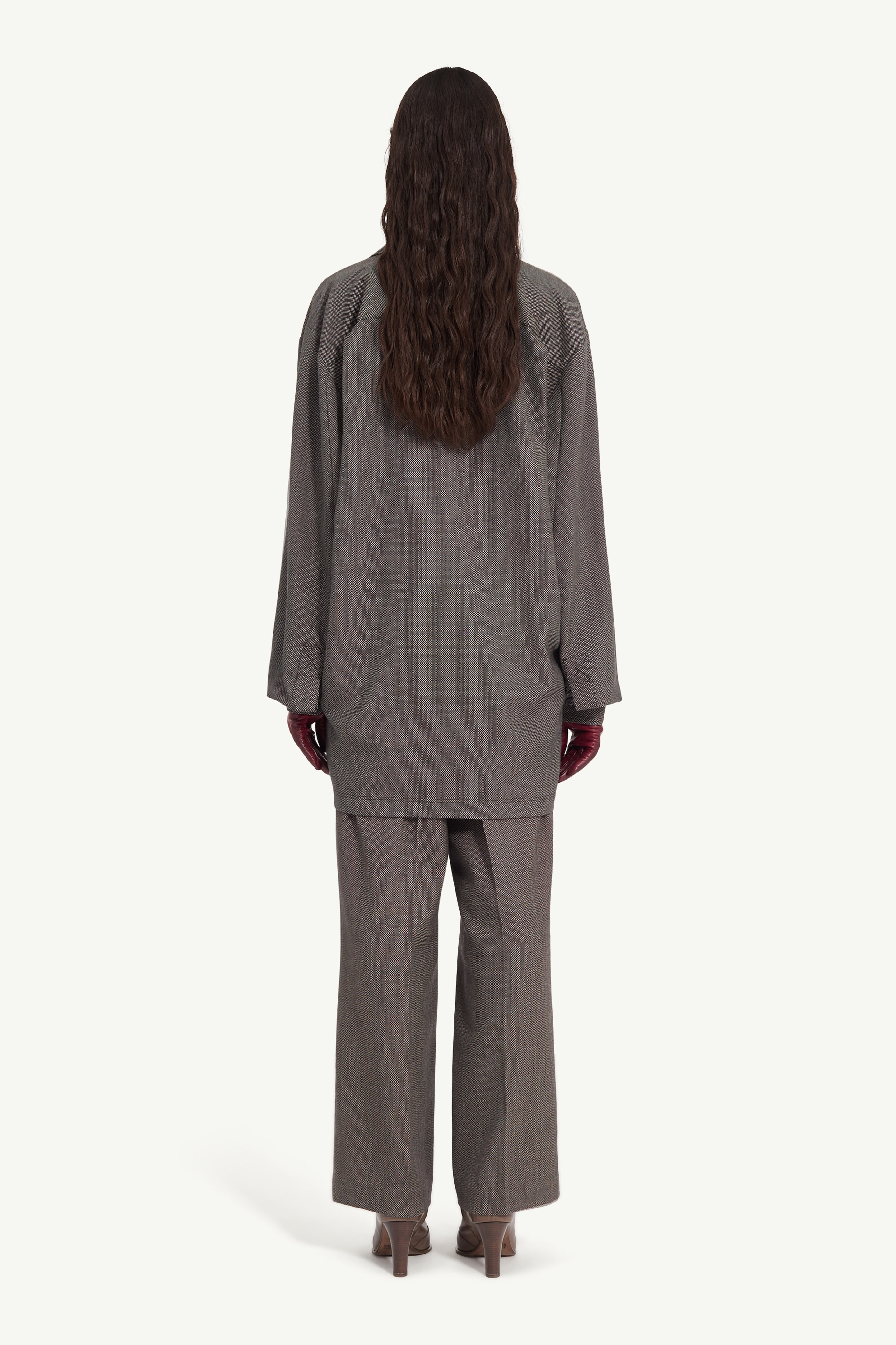 Tweed shirt dress - 4