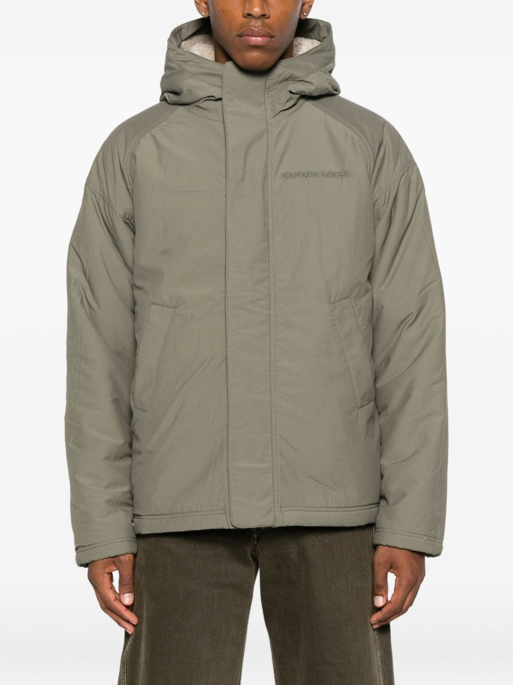 hooded fleece jacket - 6