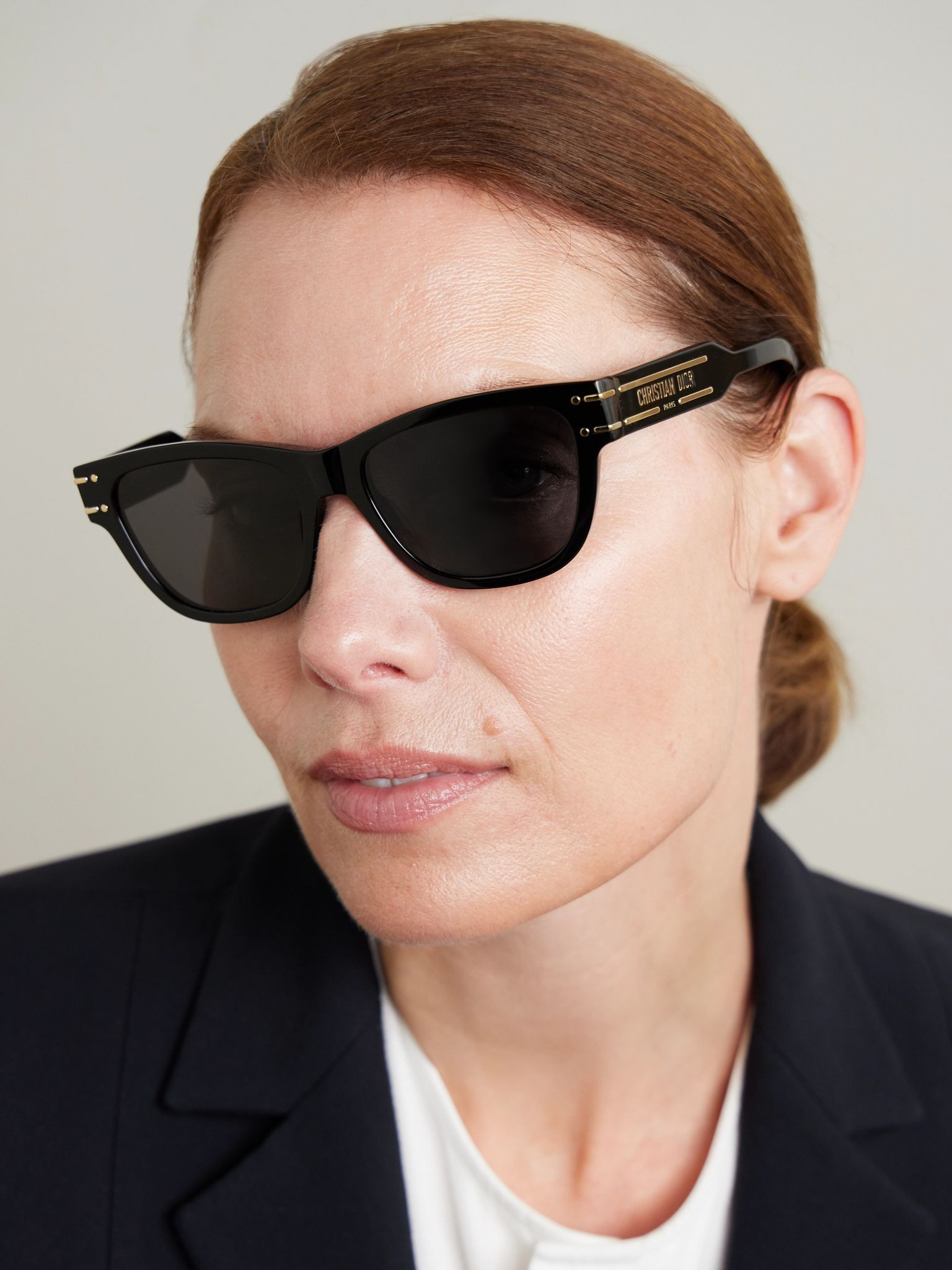 Dior Signature S6U square-frame acetate sunglasses Black - 2