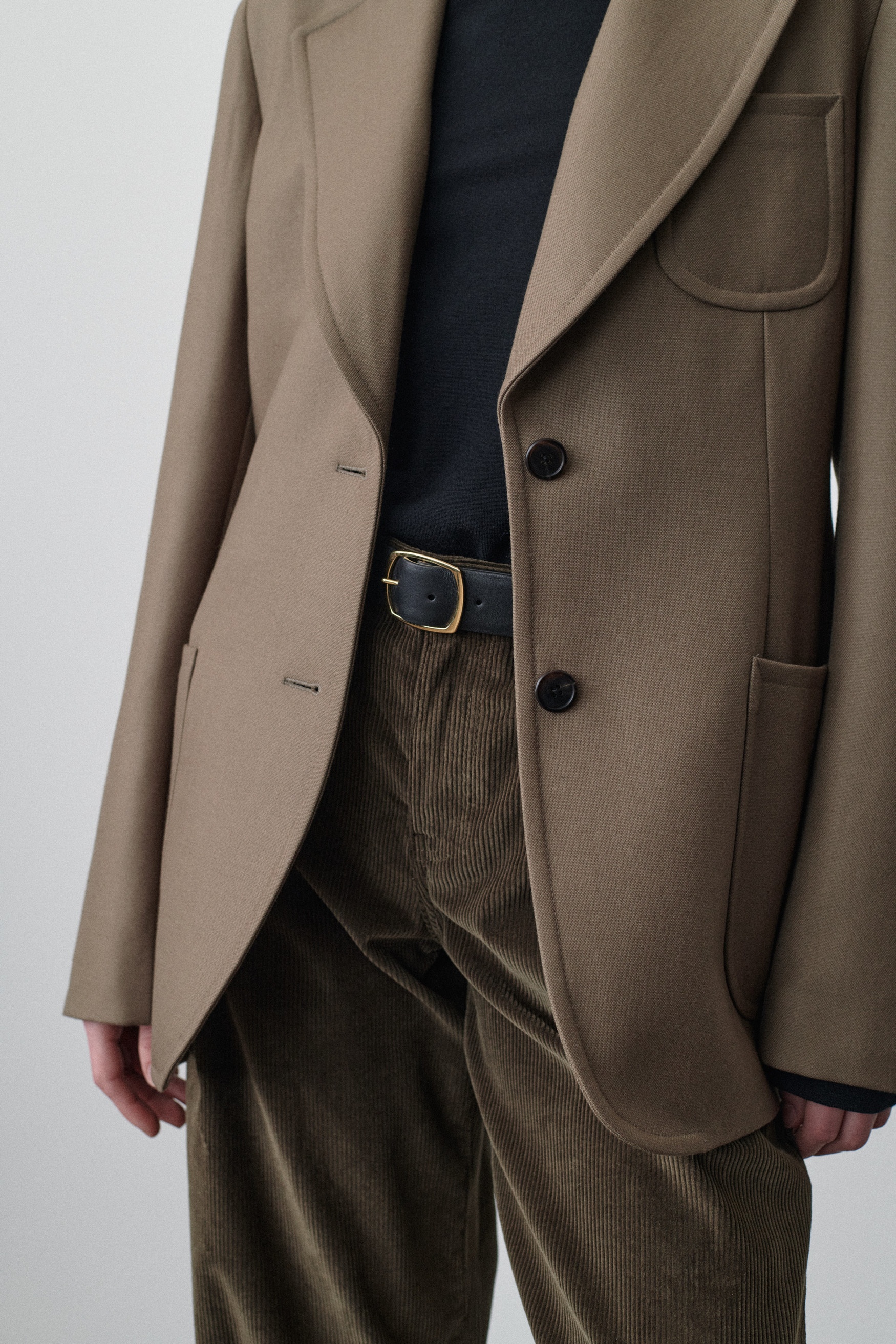 Milto Jacket in Virgin Wool and Silk - 3