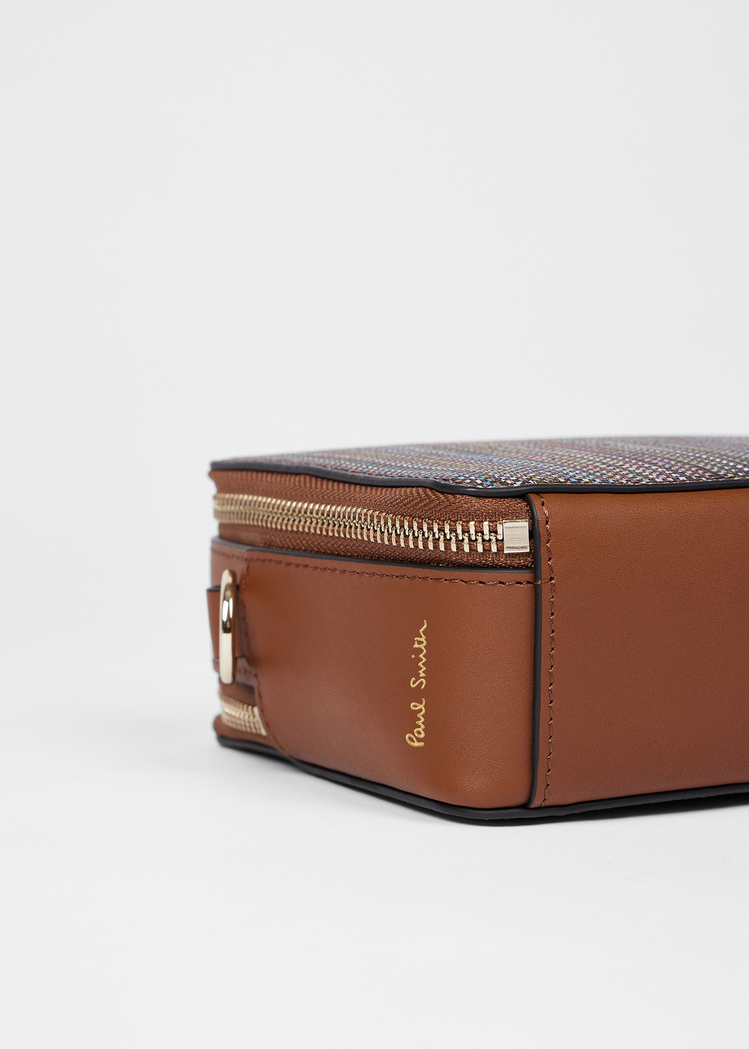 Women's 'Signature Stripe' Canvas Camera Bag - 6