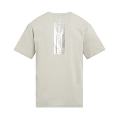A-COLD-WALL* Foil Grid S/S T-Shirt in Bone outlook