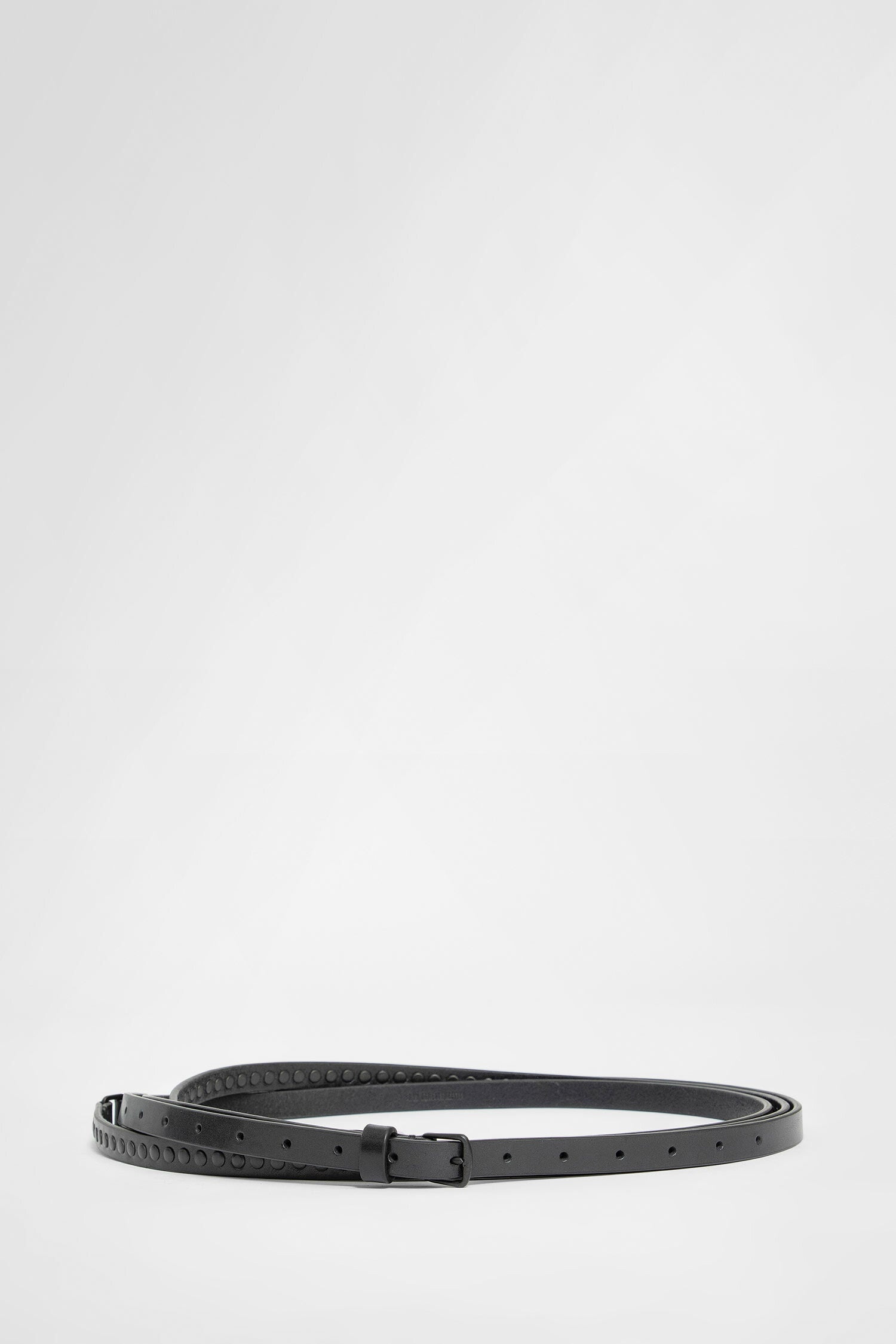 ANN DEMEULEMEESTER WOMAN BLACK BELTS - 1