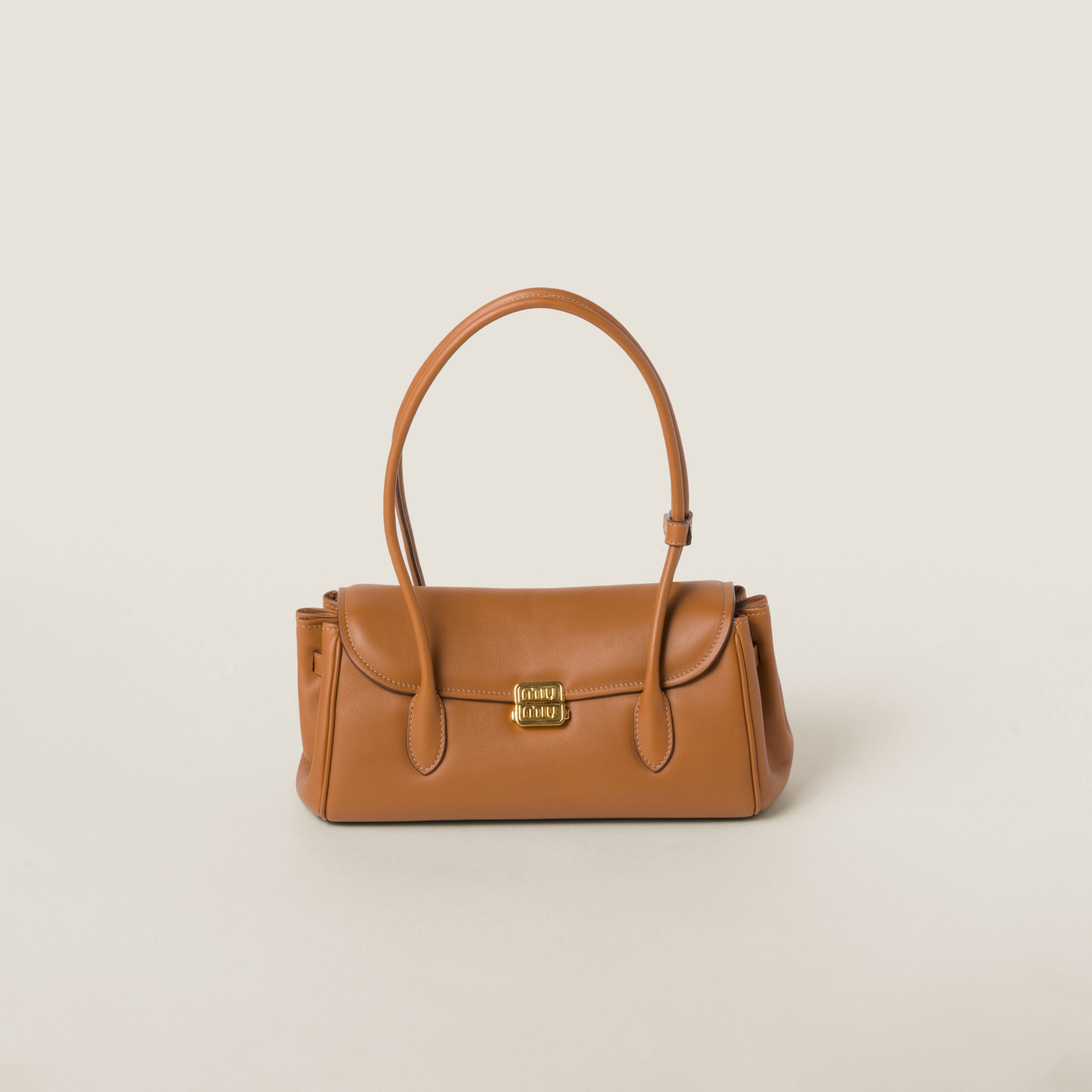 Leather shoulder bag - 1