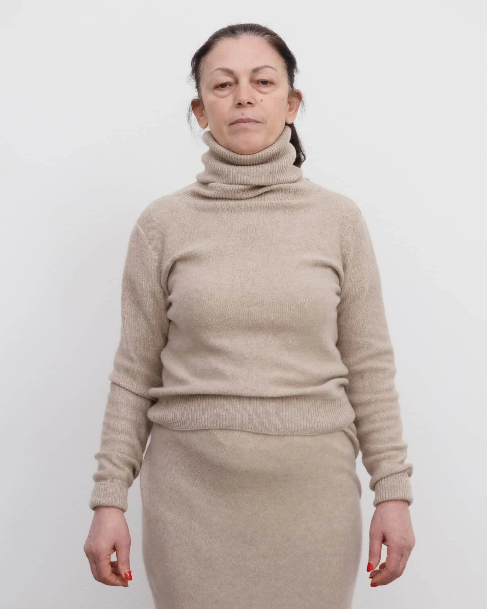 Tier Turtleneck - Recycled Cashmere - 1
