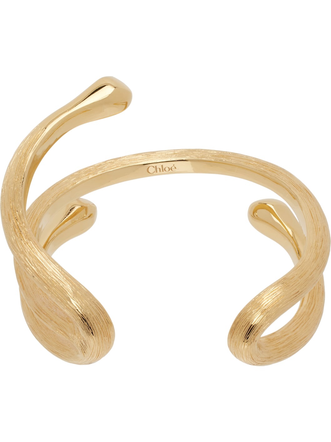Gold 'The Chloé Eclectic Cuff' Bracelet - 2