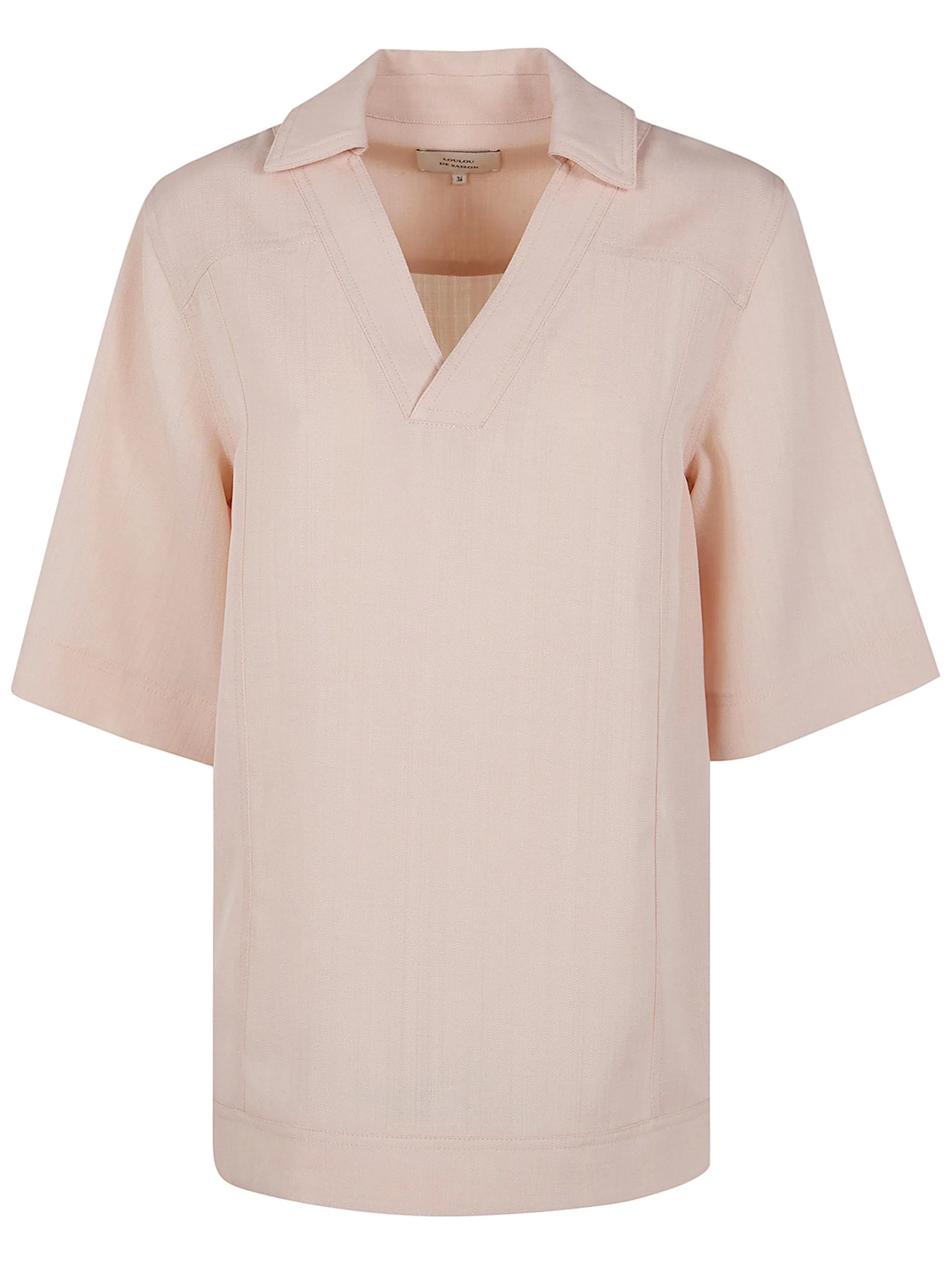 "Ermo" Oversized Polo Shirt - 1