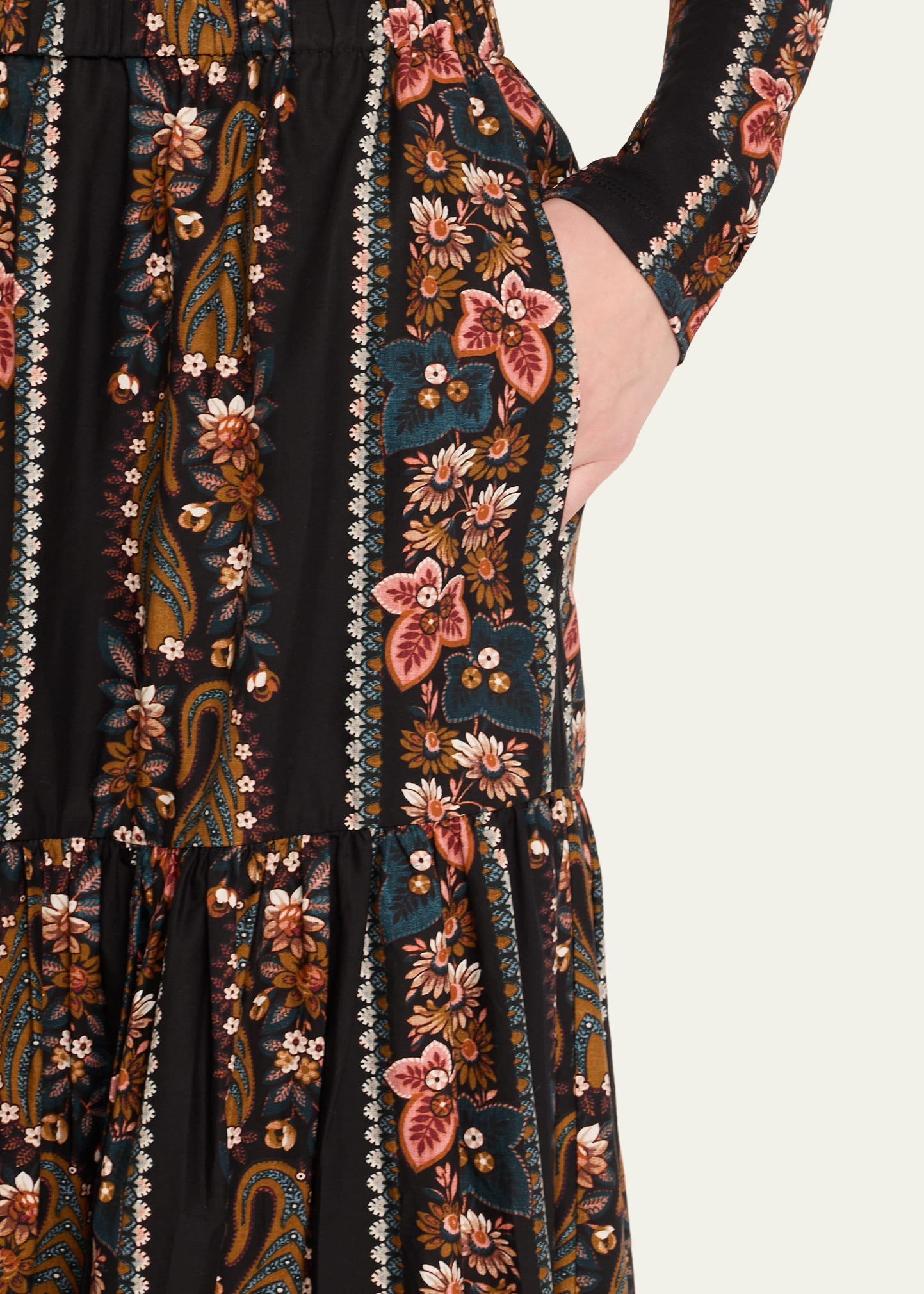 Melanie Tiered Maxi Skirt - 5