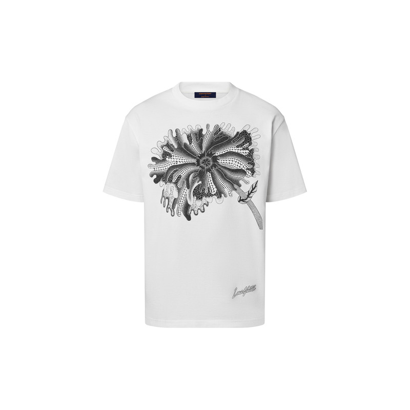 Louis Vuitton LV x YK Psychedelic Flower Regular T-Shirt