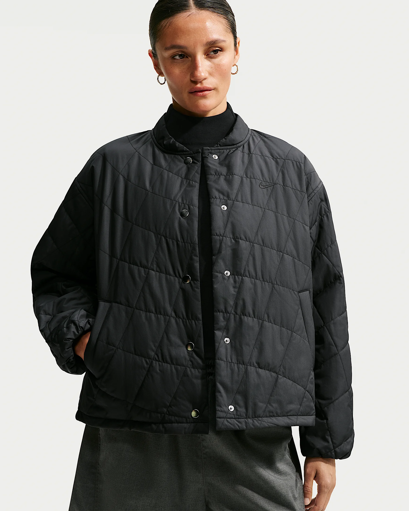 Nike Sportswear Women's Therma-FIT Quilted Barn Jacket - 1