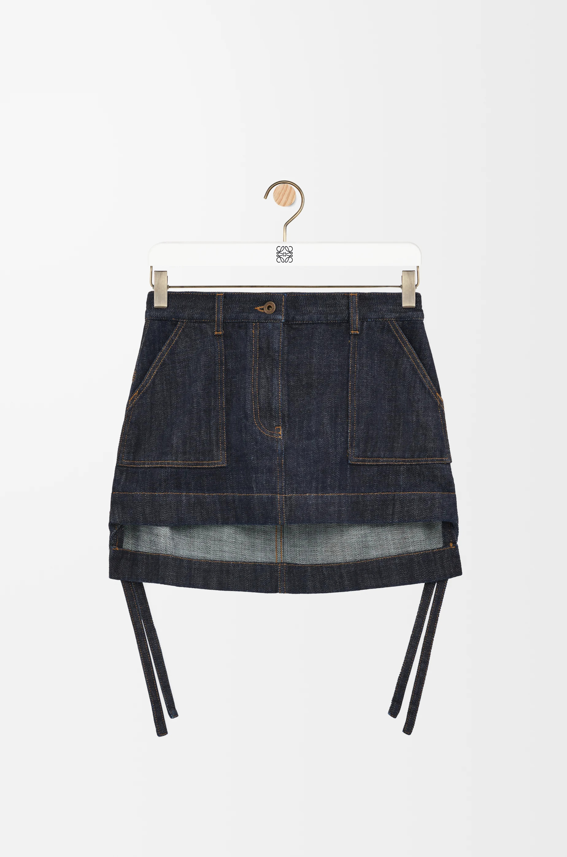 Workwear skirt in denim - 1