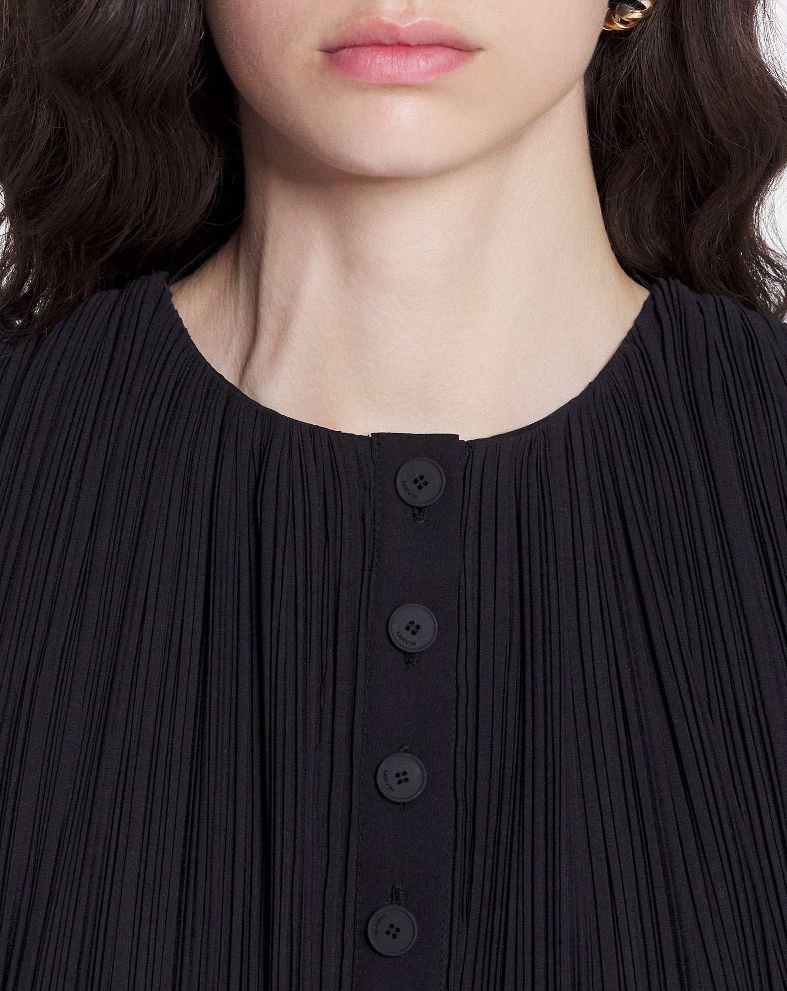SLEEVELESS PLEATED TOP - 5