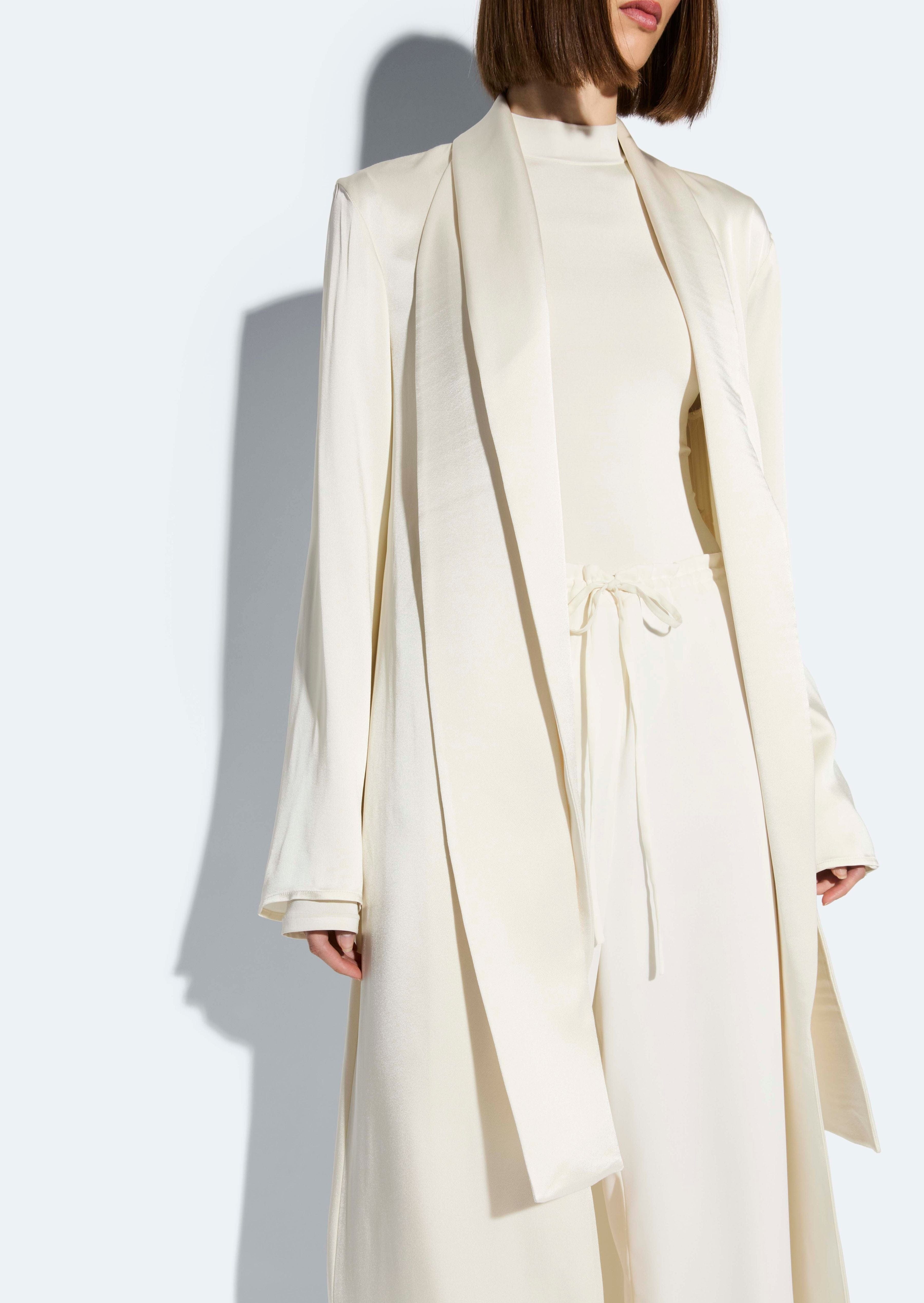 Satin Duster Coat - 4