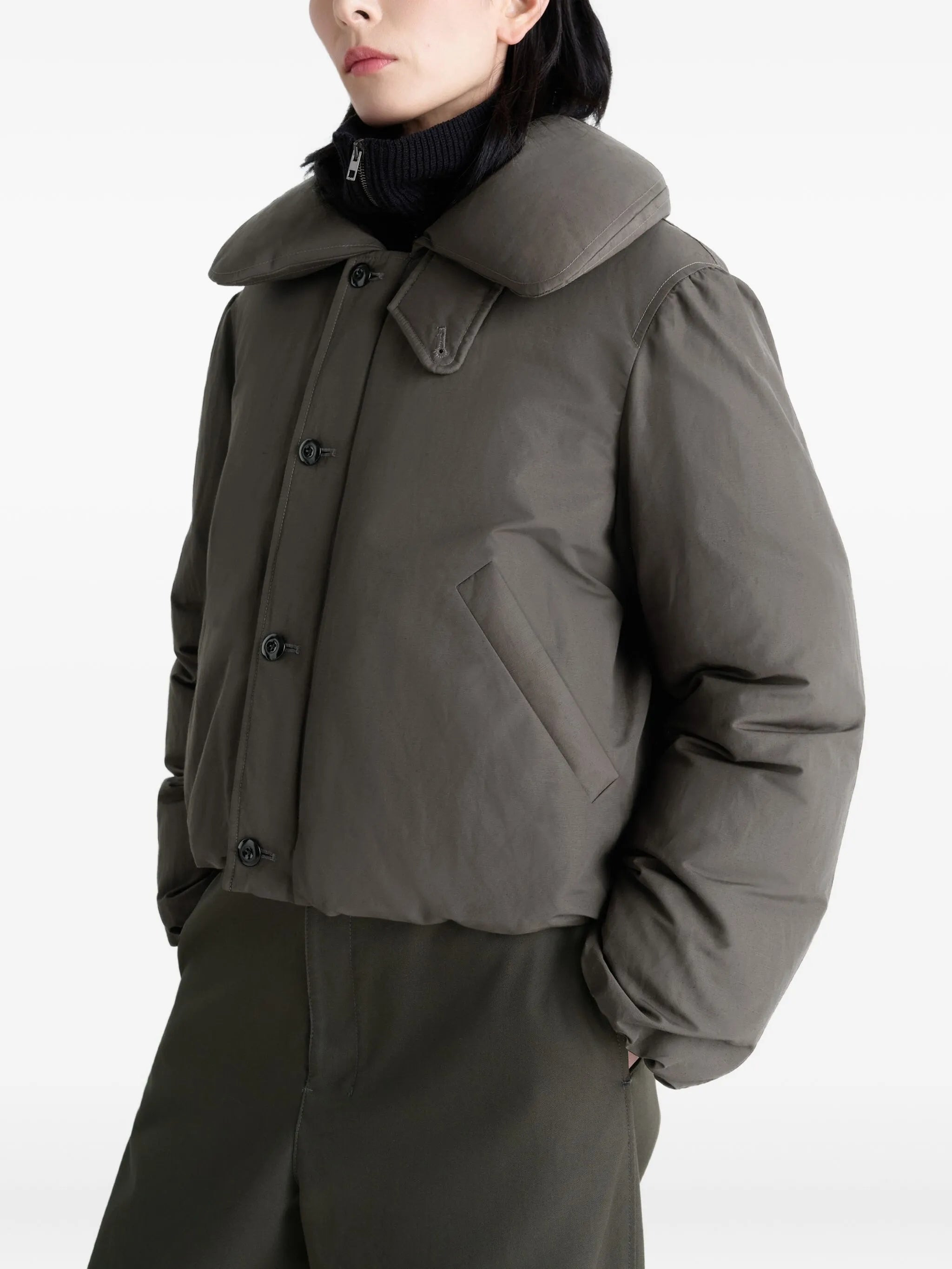 Lemaire Bubble-collar Puffer Jacket - 4