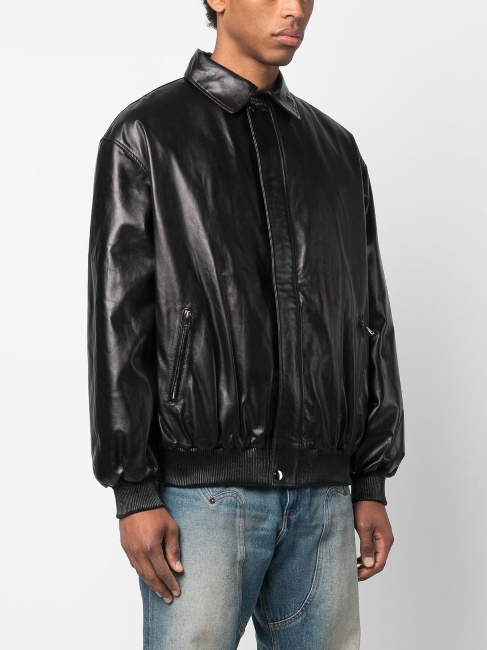 biker bomber jacket - 4
