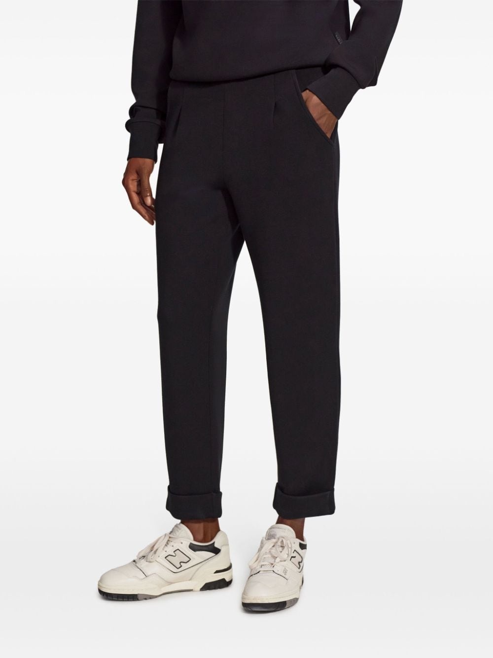The Rolled pleated track pants - 3