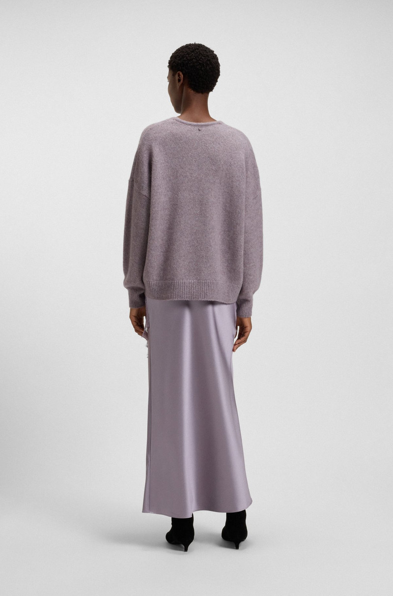 V-NECK SWEATER IN ITALIAN YARN 4