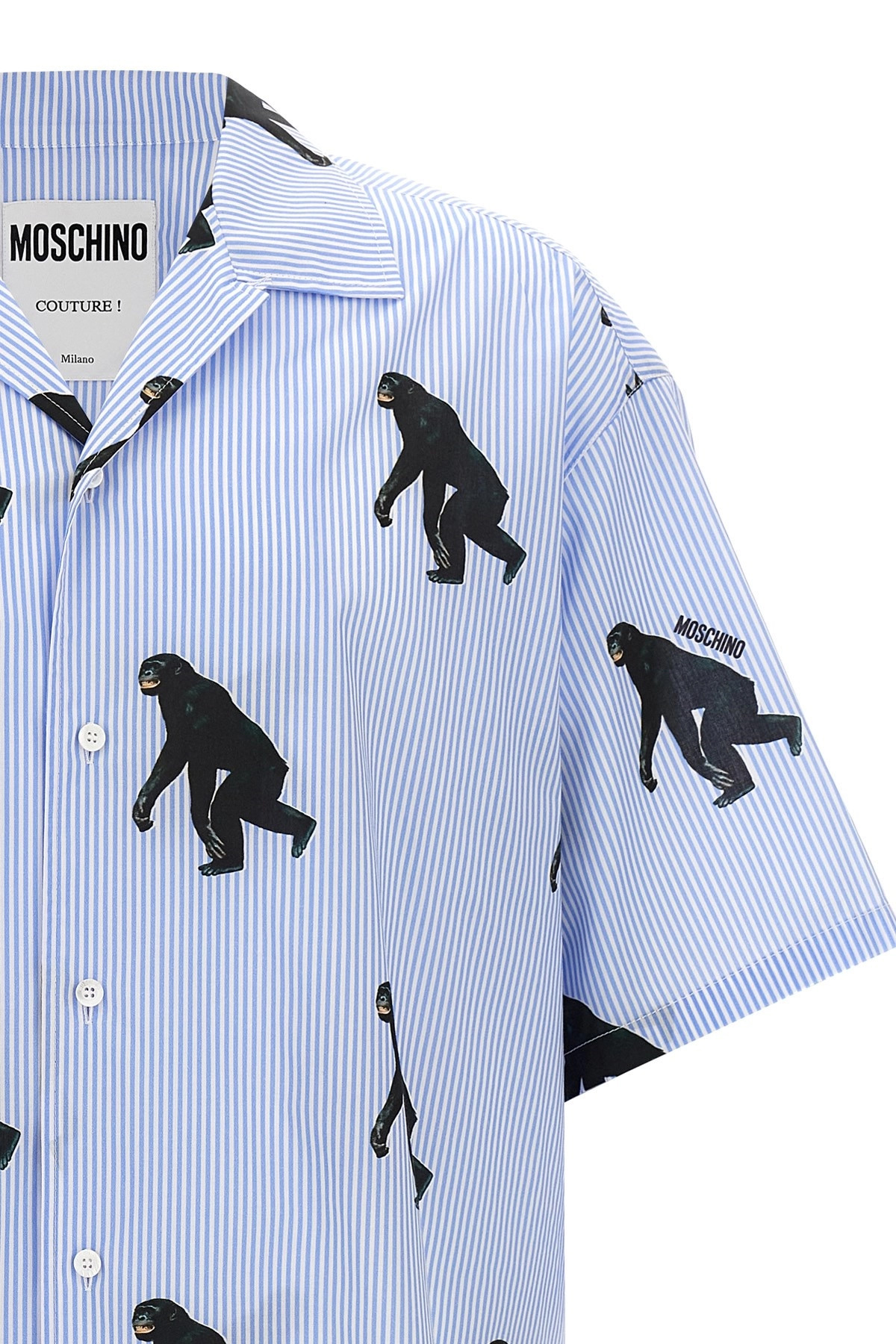 'Scimpanzé' print shirt - 4