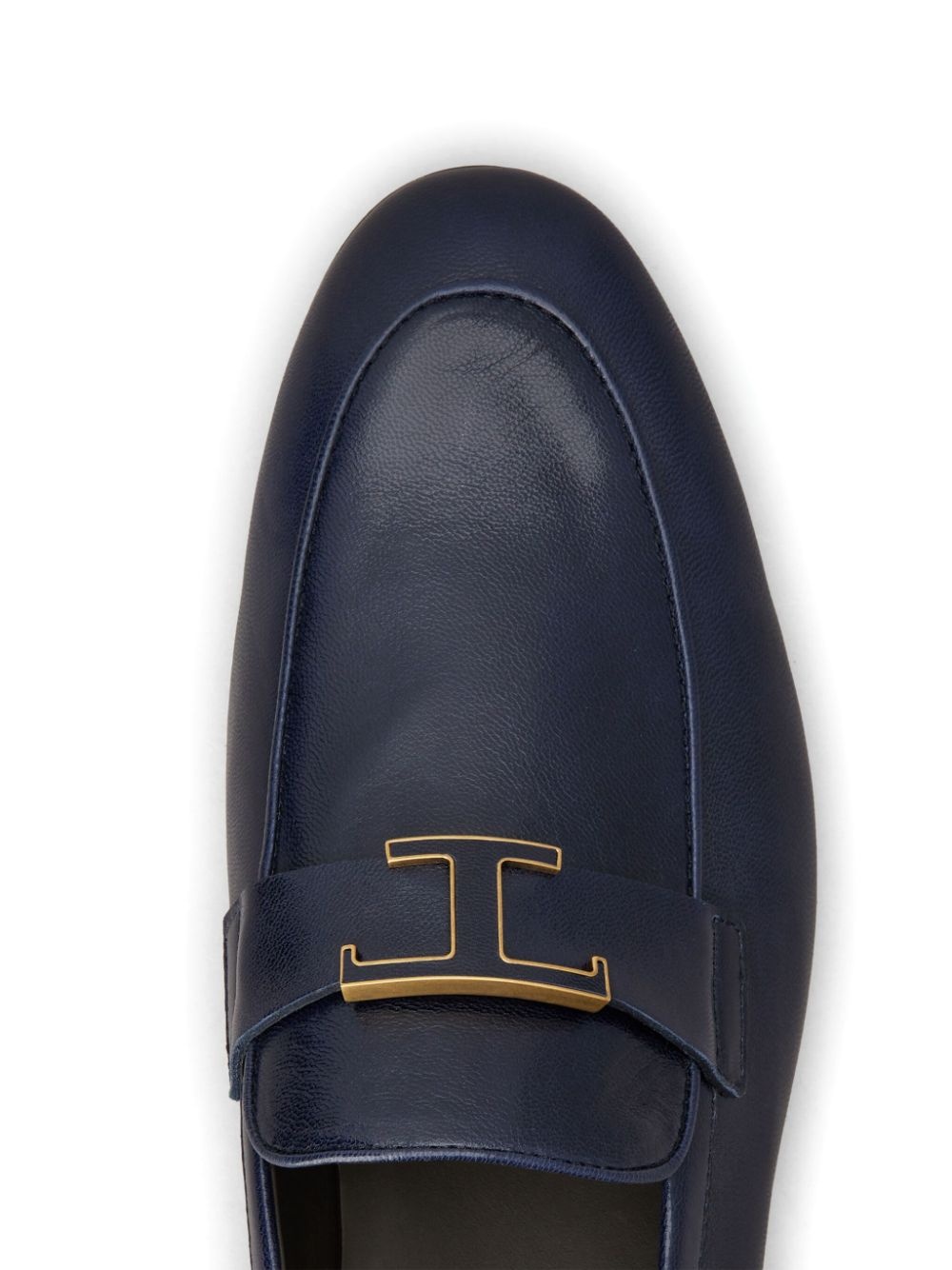 logo-plaque loafers - 5