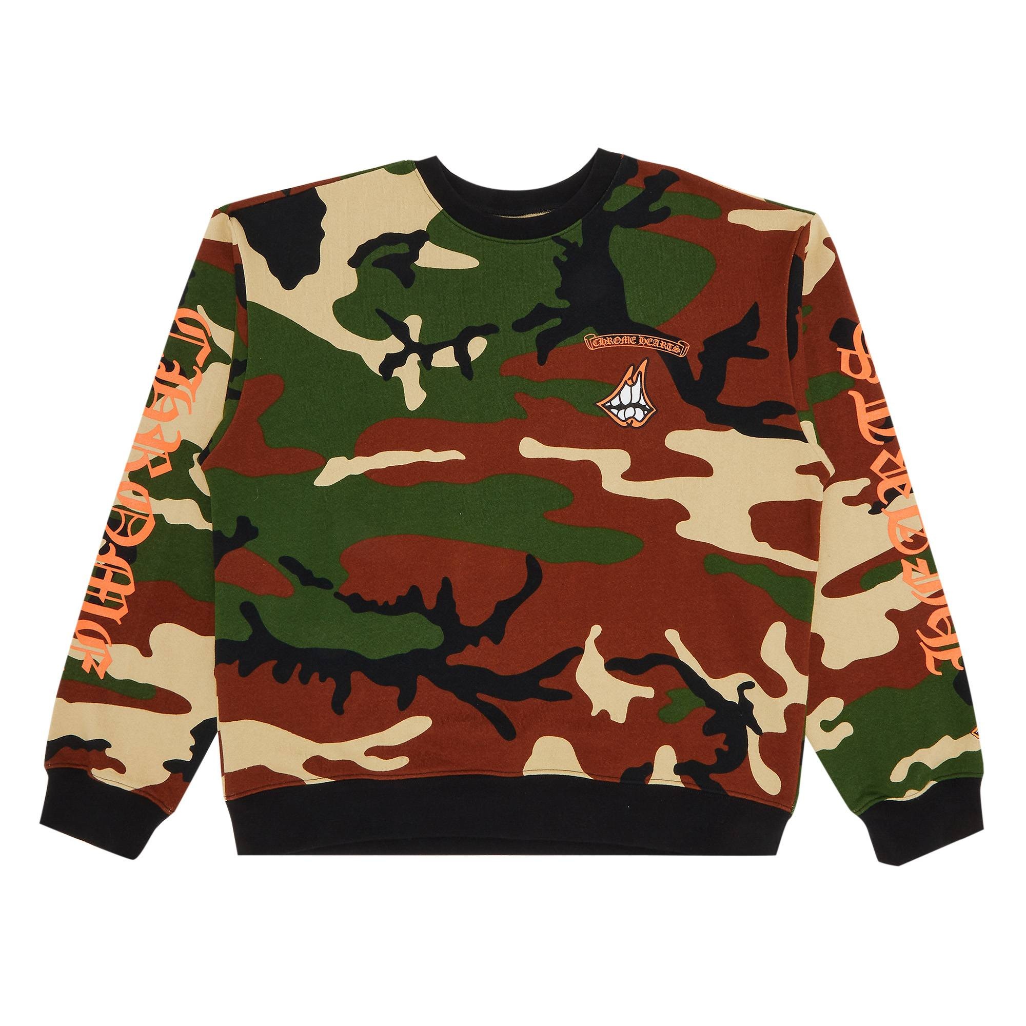 Chrome Hearts x Matty Boy Crewneck 'Camo' - 1