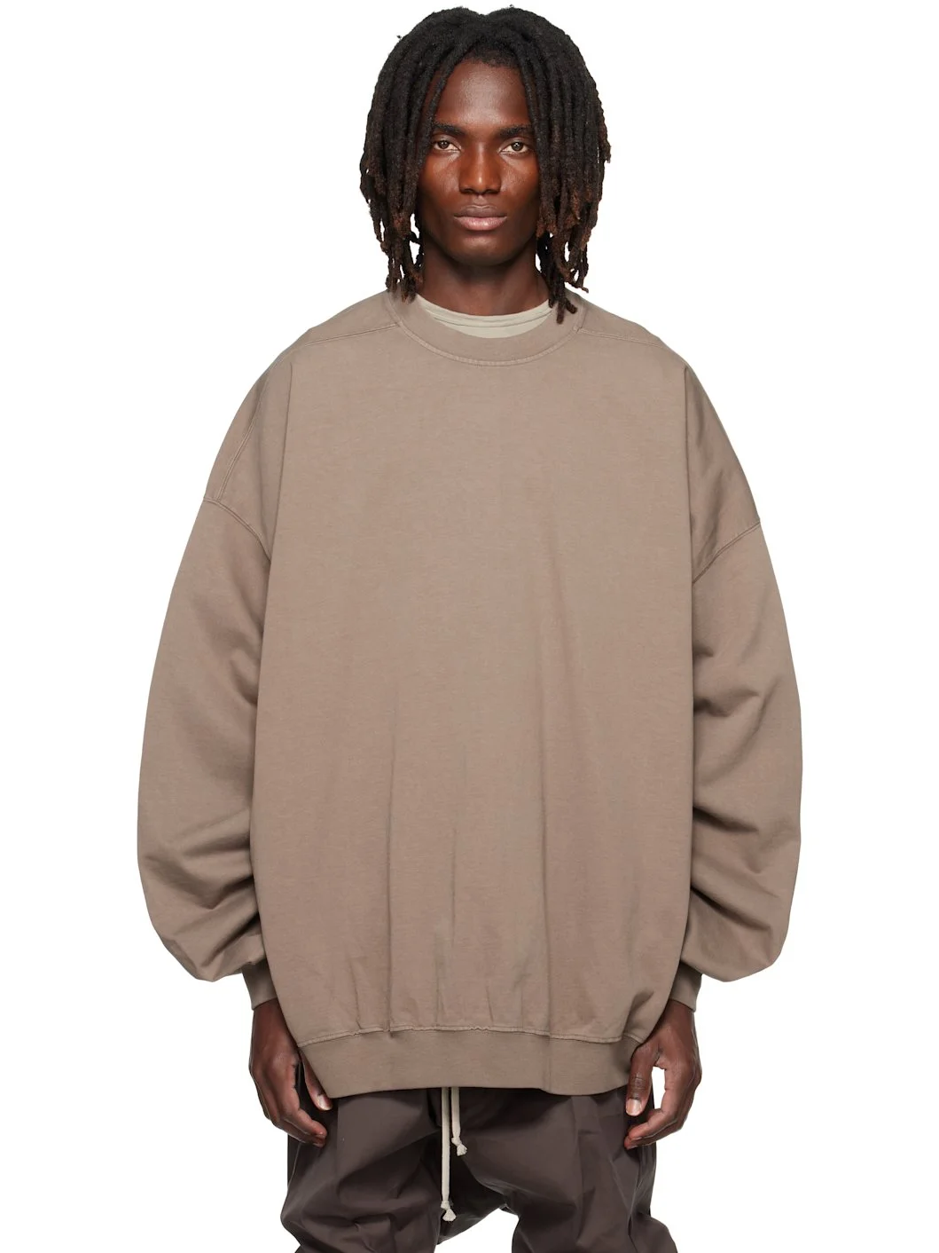 Gray Tower Hun Crewneck Sweatshirt - 1