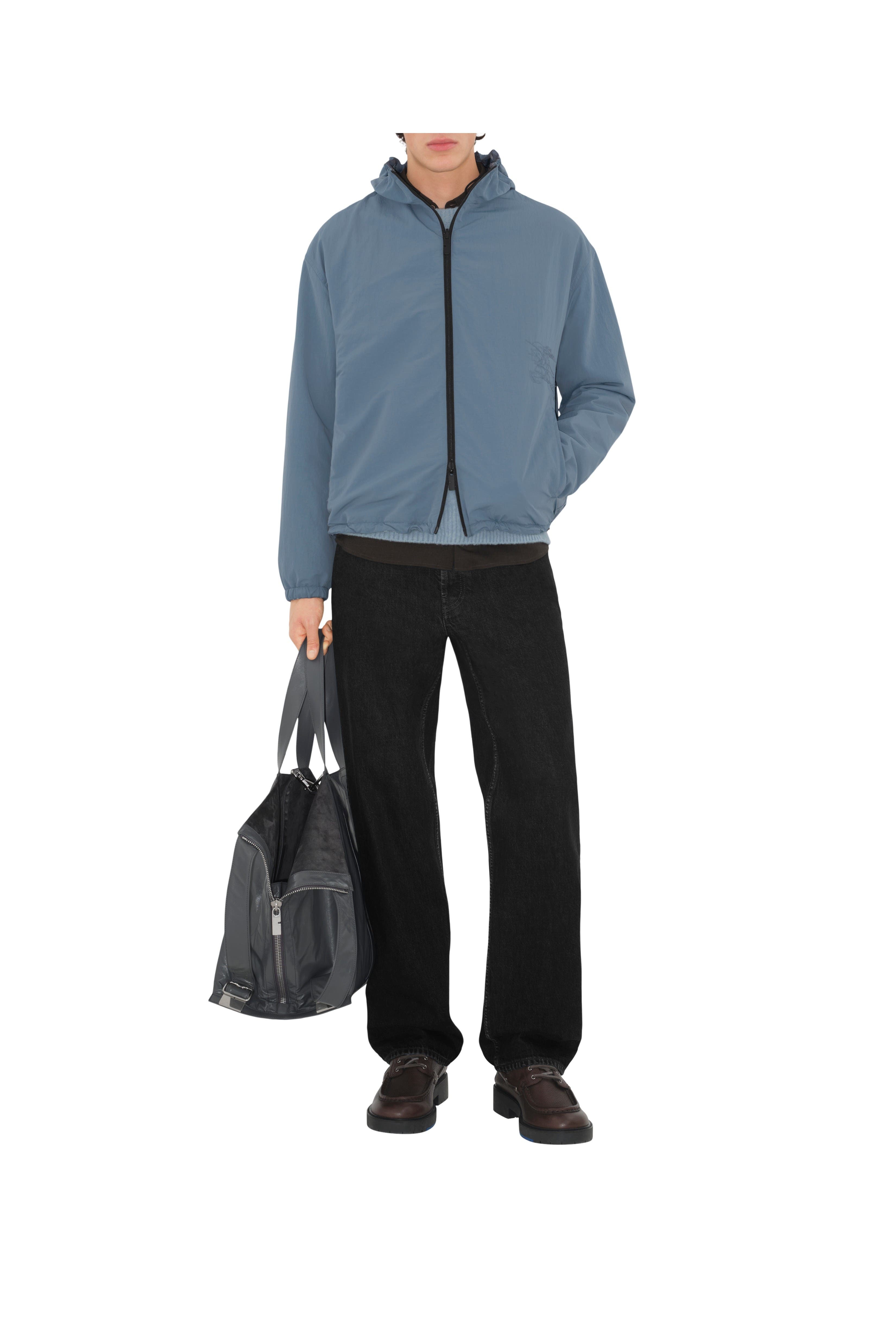 burberry Reversible Check Jacket in Pewter at Nordstrom - 2