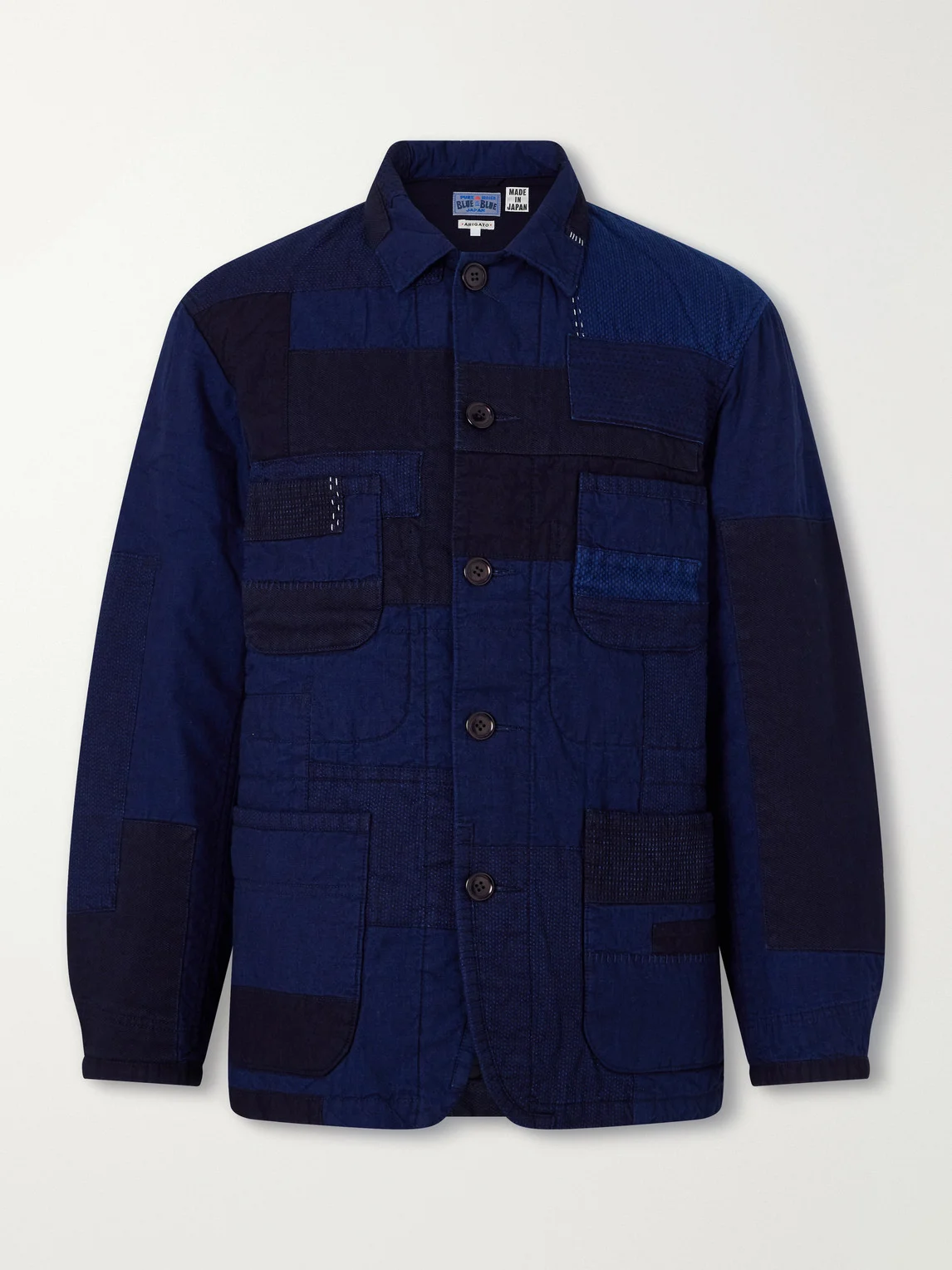 Nenrin Patchwork Cotton Jacket - 1
