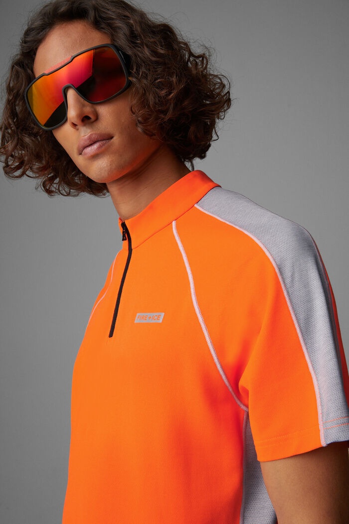 Aleks Functional shirt in Orange/Gray - 4