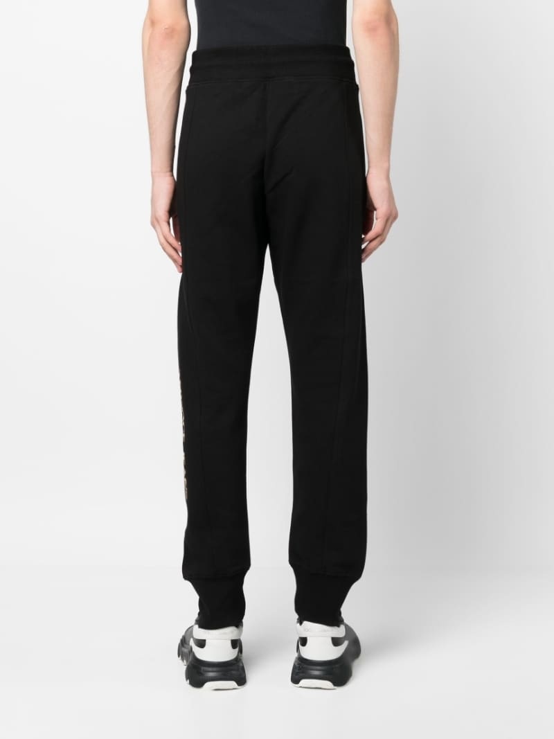 drawstring cotton sweatpants - 4