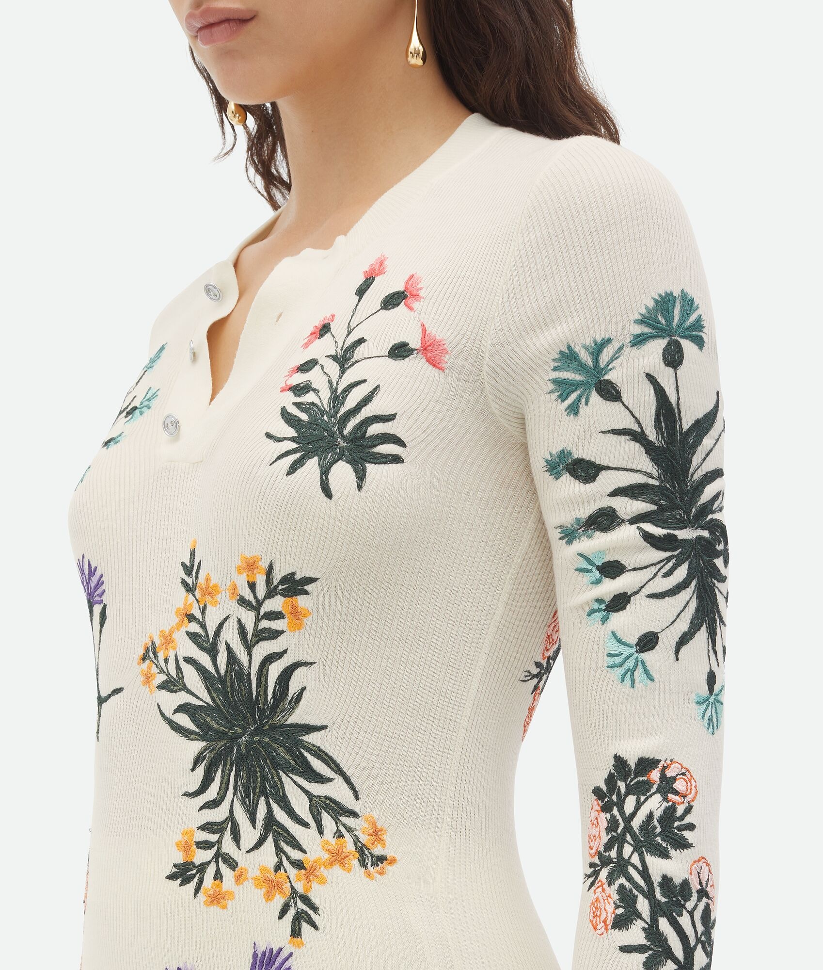 Wool Flowers Top - 5