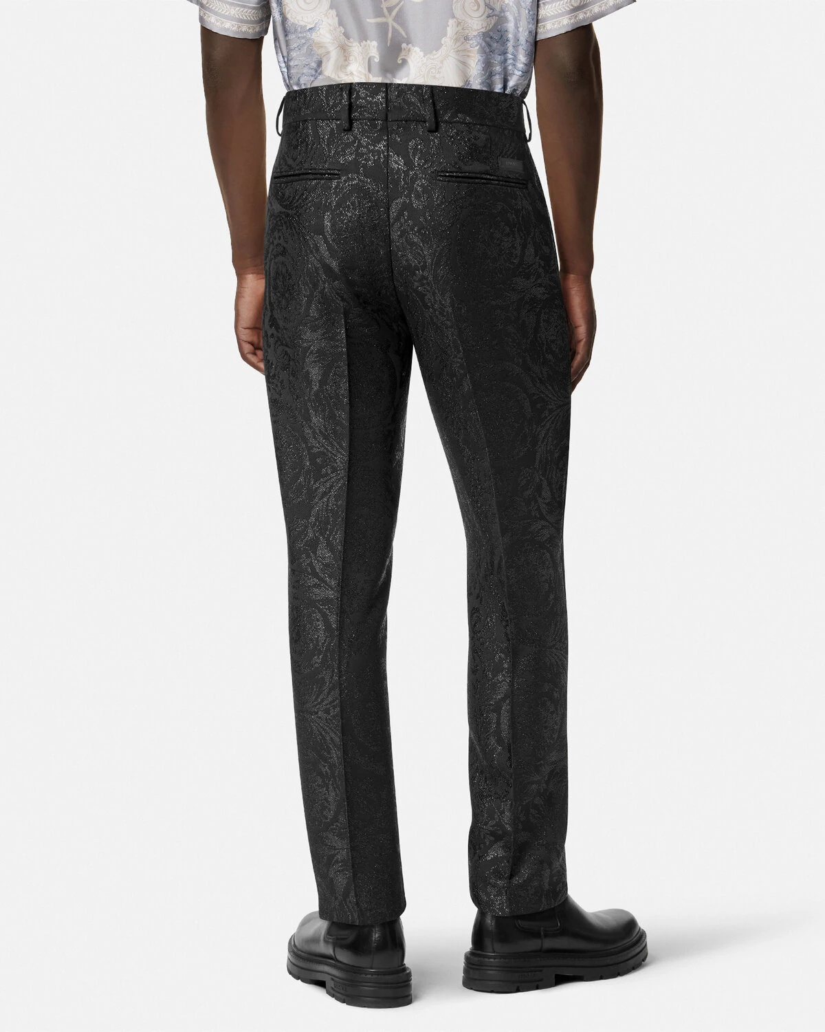 Wool-Blend Formal Pants - 5