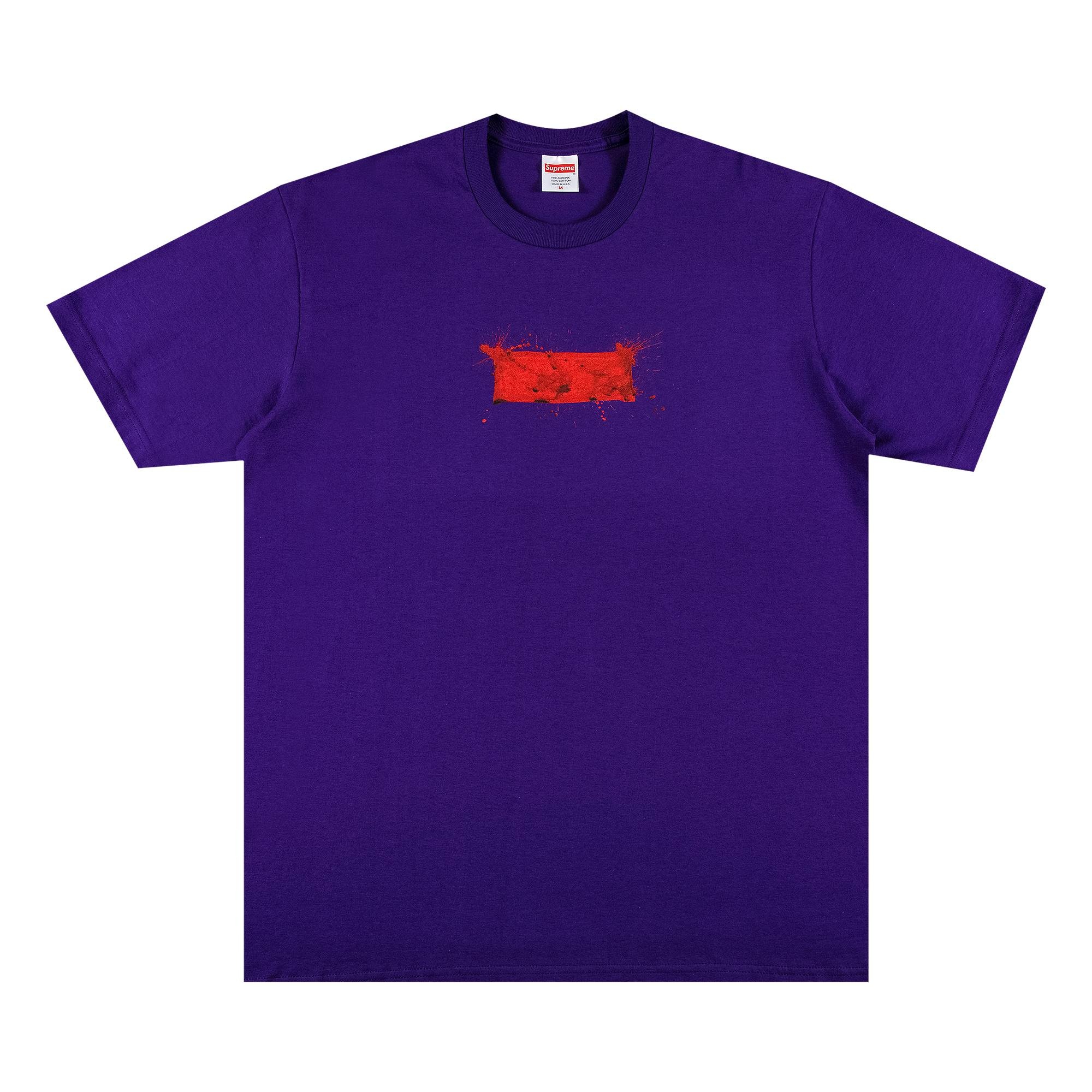 Supreme Ralph Steadman Box Logo Tee 'Purple' - 1