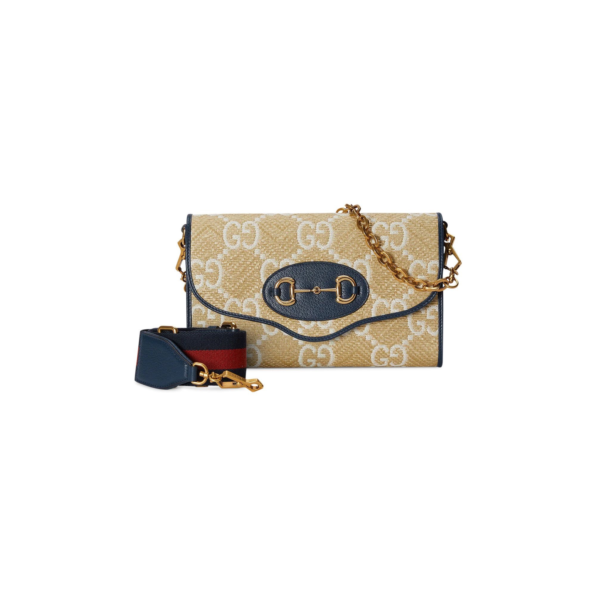Gucci Horsebit 1955 Small Bag 'Beige/White' - 1