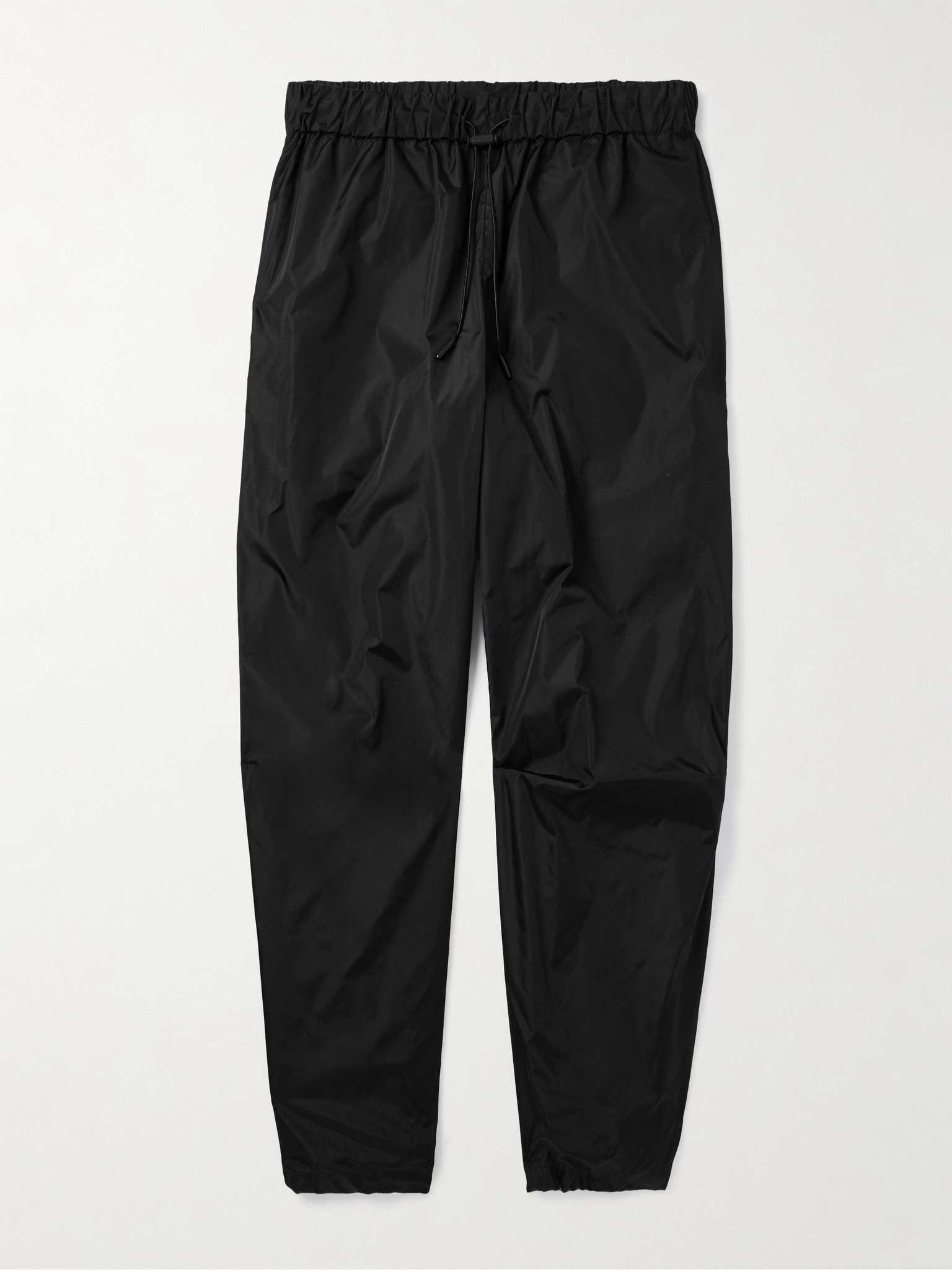 Tapered Shell Drawstring Trousers - 1