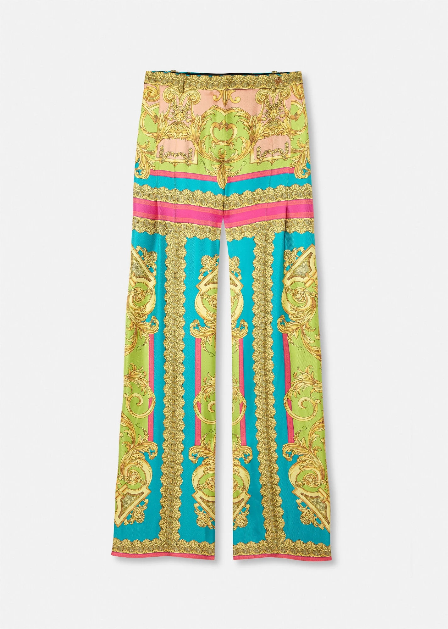 Barocco Goddess Silk Pants - 1