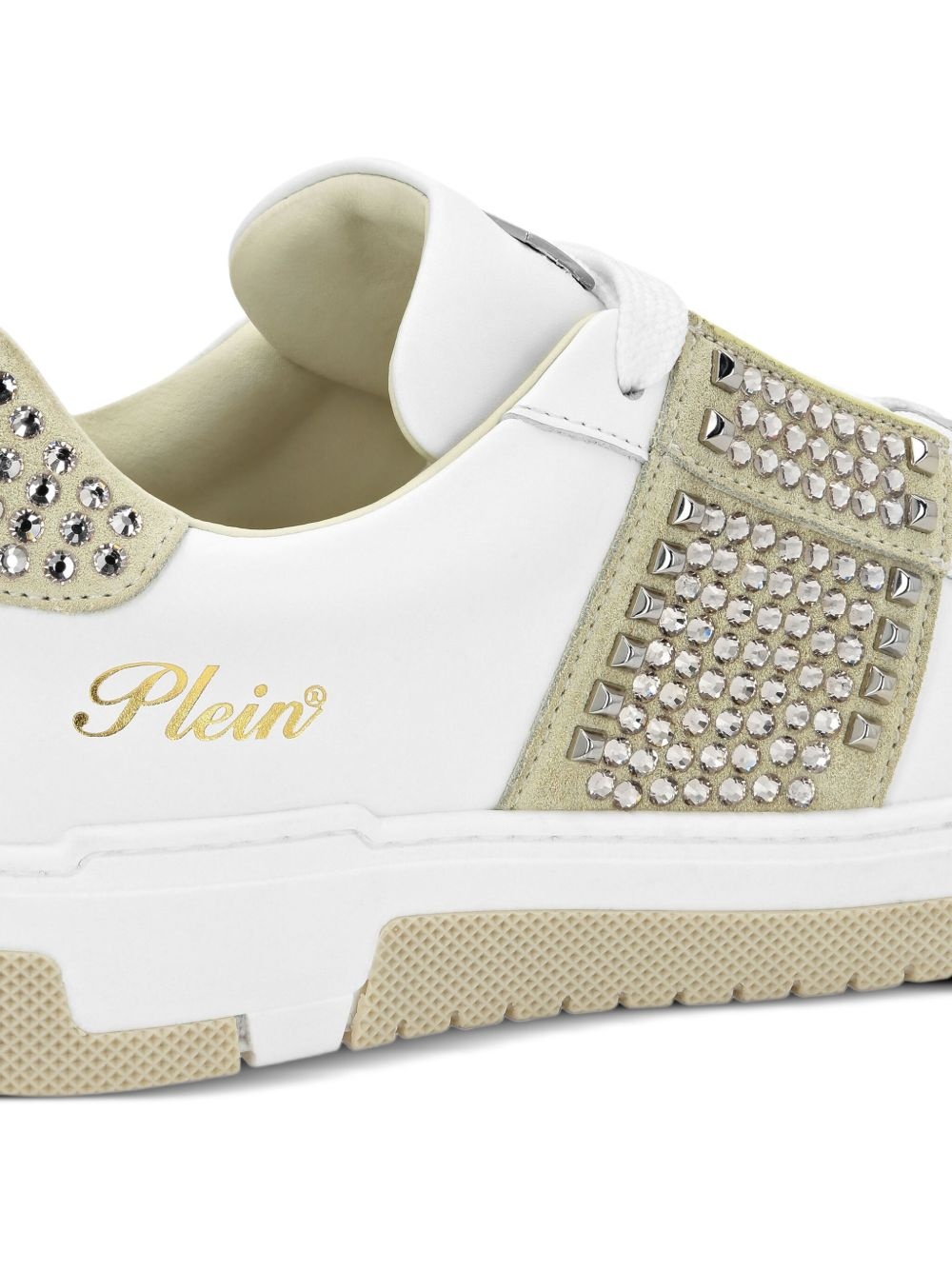 rhinestone-embellished sneakers - 4