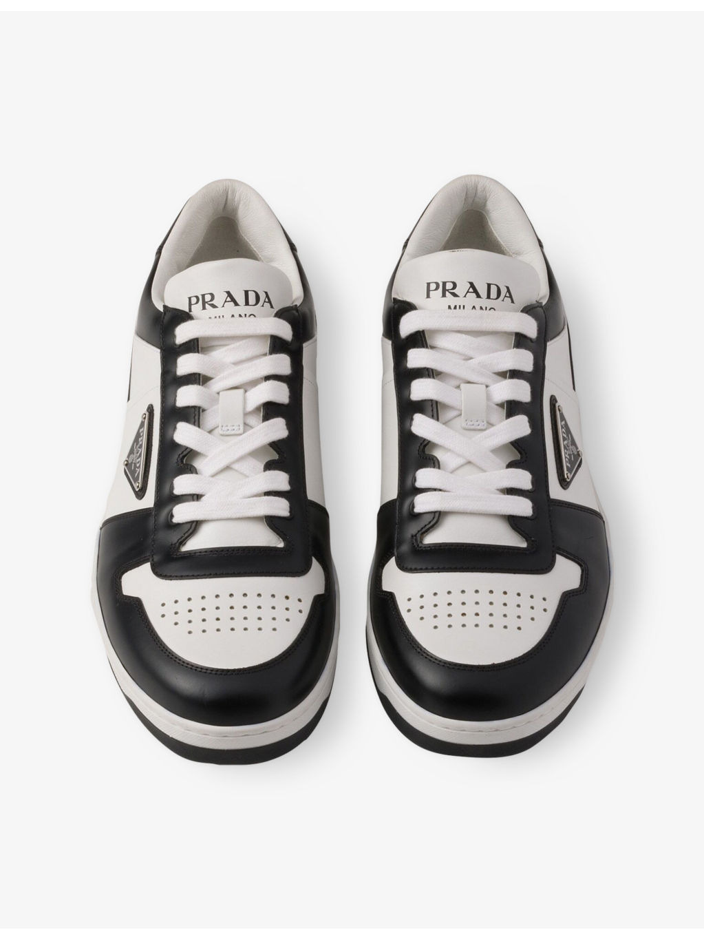 Downtown Leather Low-Top Trainers - 3