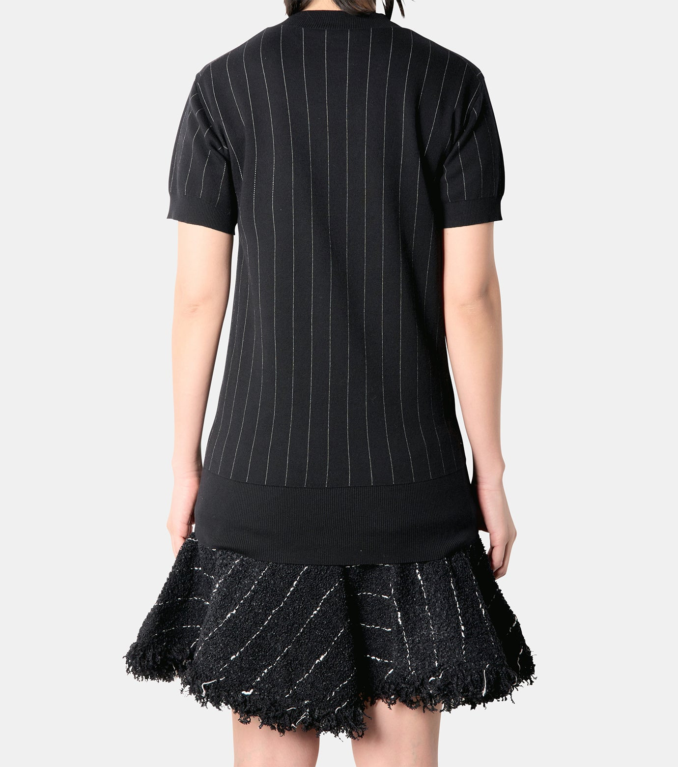 Tweed x Knit Dress - 3