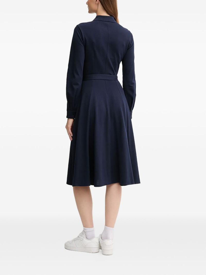 LACOSTE button belted midi dress outlook
