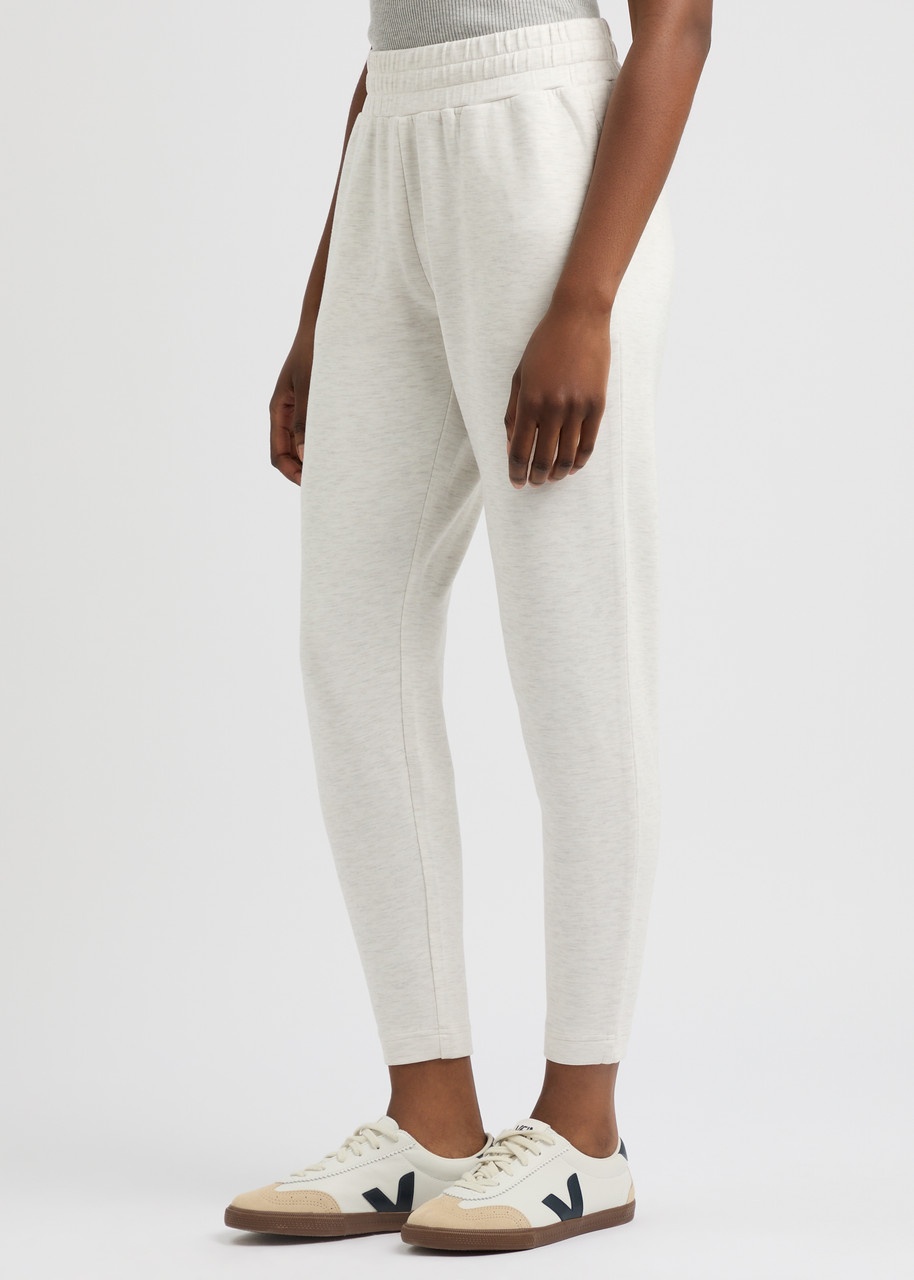 Varley Ivory The Slim Pant Stretch-jersey Sweatpants UK14 / L - 2