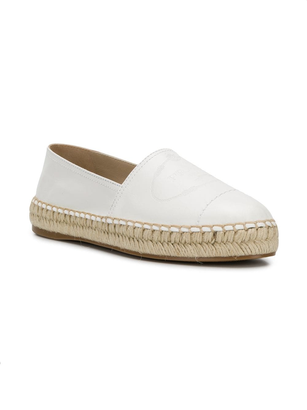 embossed logo espadrilles - 2