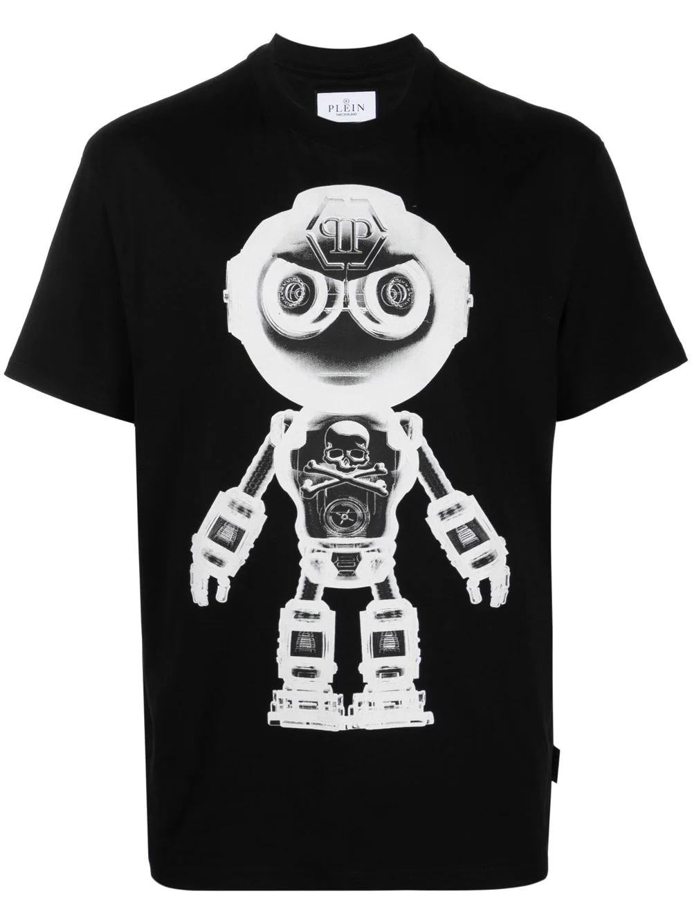 Robot logo print T-shirt - 1